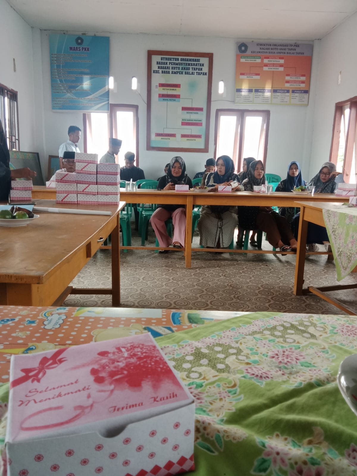 Sekretaris Kecamatan Menghadiri Rapat Pemilihan Panitia Bamus Nagari Koto Anau Tapan