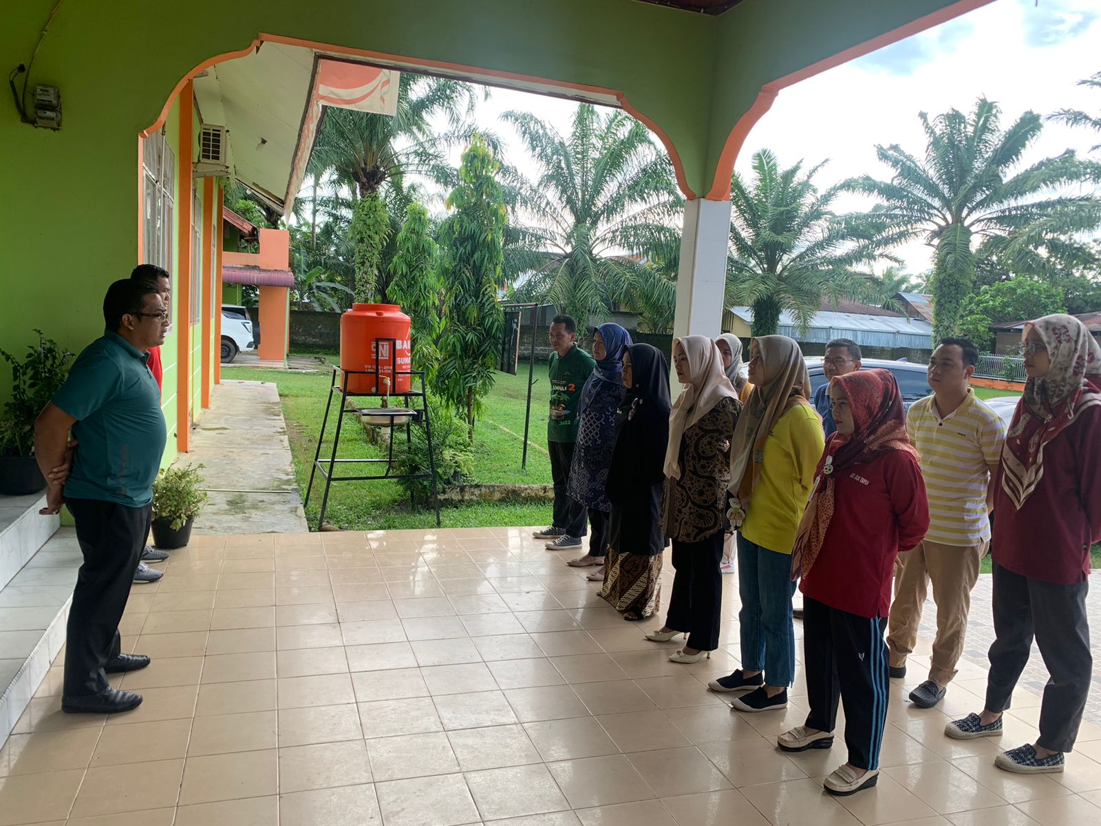 Apel Pagi di Hari Jumat Kantor Kecamatan Basa Ampek Balai Tapan