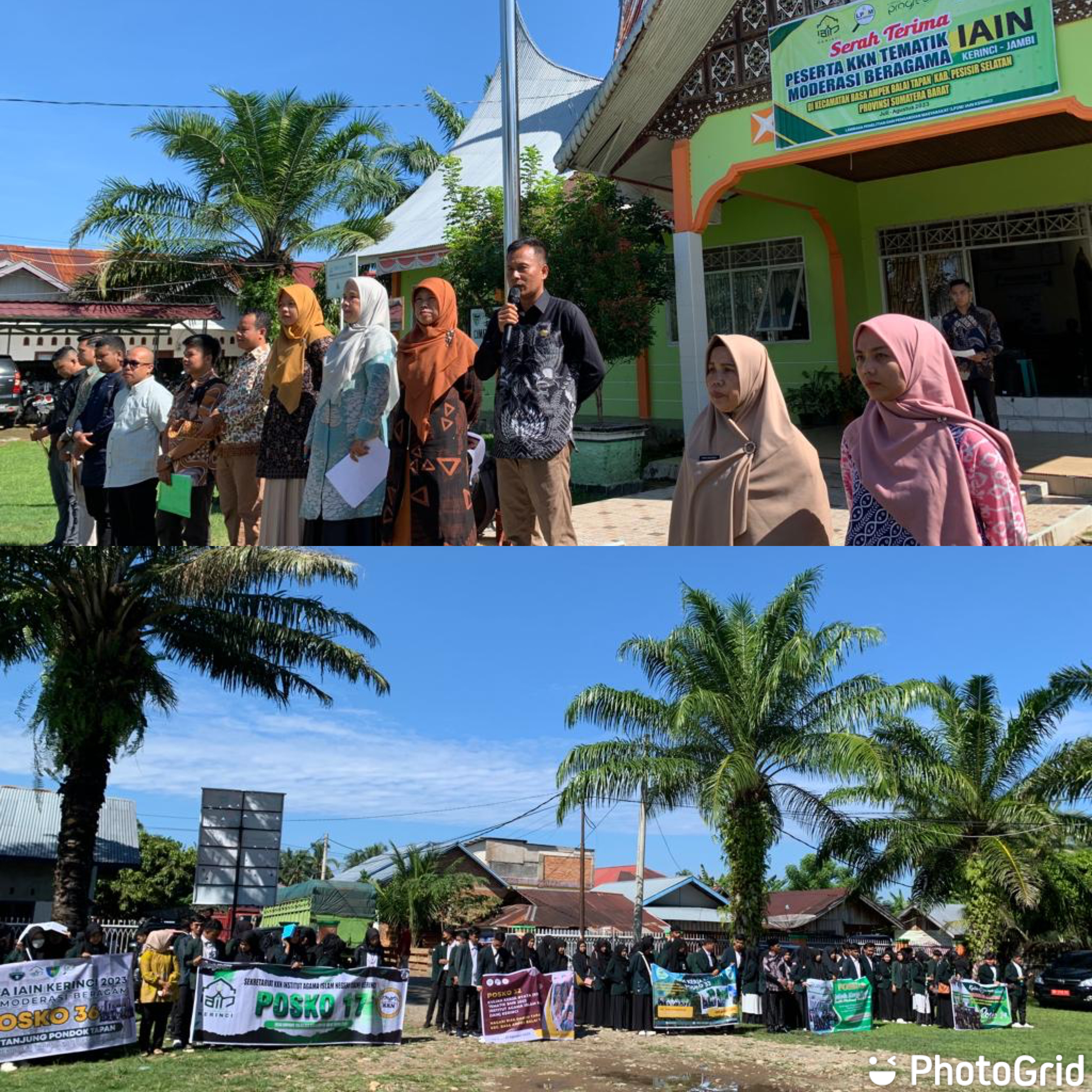 Penerimaan dan Penyerahan Mahasiswa KKN IAIN Kerinci