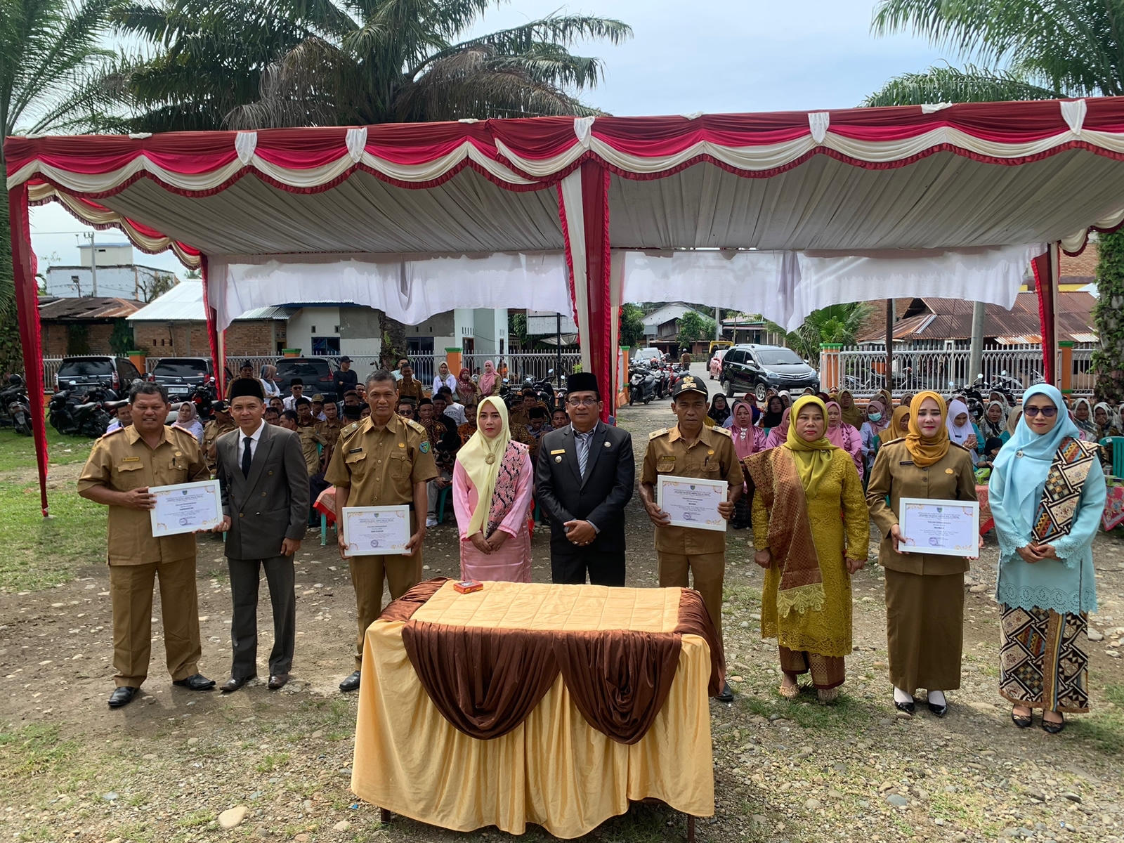 Pelantikan Penjabat Wali Nagari Ampang Tulak Tapan Pasar Tapan Batang Arah Tapan  dan Nagari Tapan