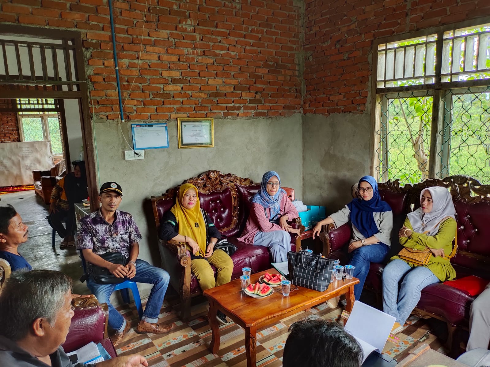 Monitoring dan Evaluasi Pengawasan Penggunaan Dana Desa Nagari Batang Betung Tapan Triwulan II T.A 2