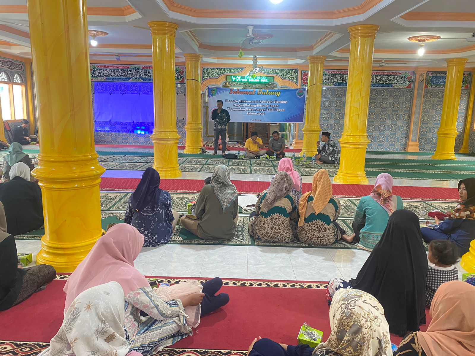 Pelaksanaan Rembuk Stunting Nagari Batang Betung Tapan