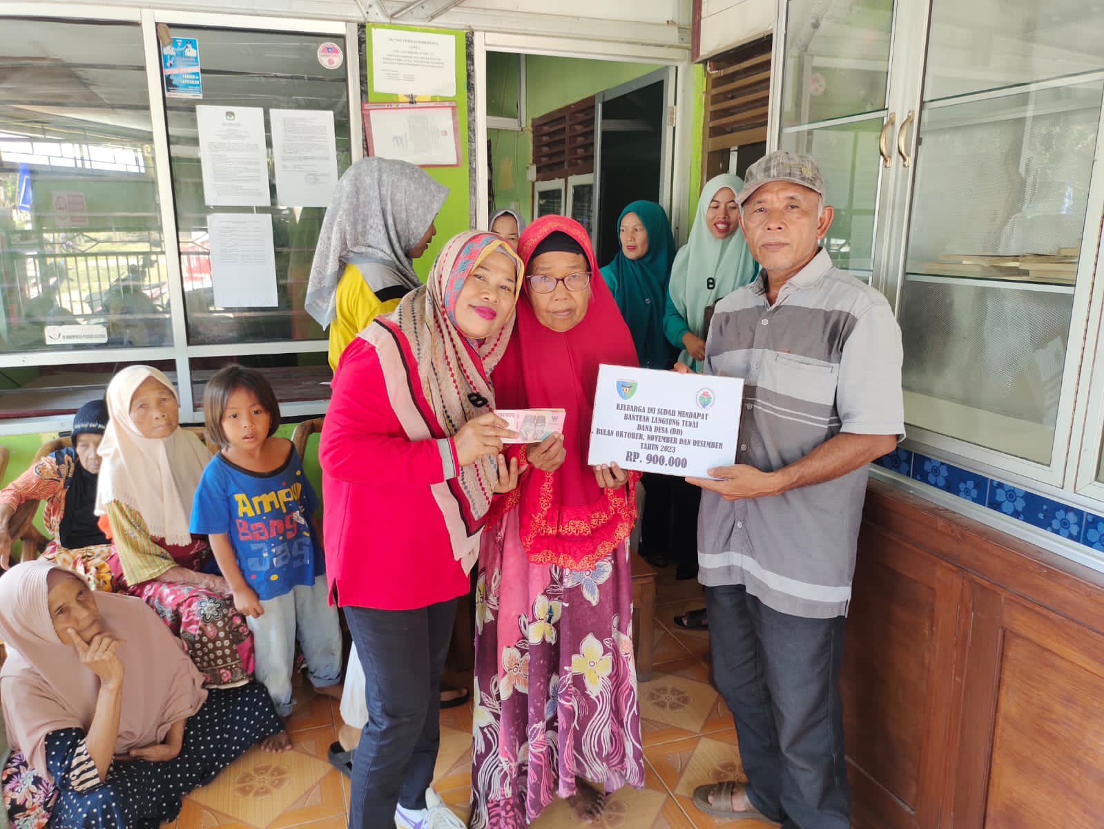 Penyaluran BLT DD Bulan Oktober-Desember 2023 Nagari Batang Arah Tapan