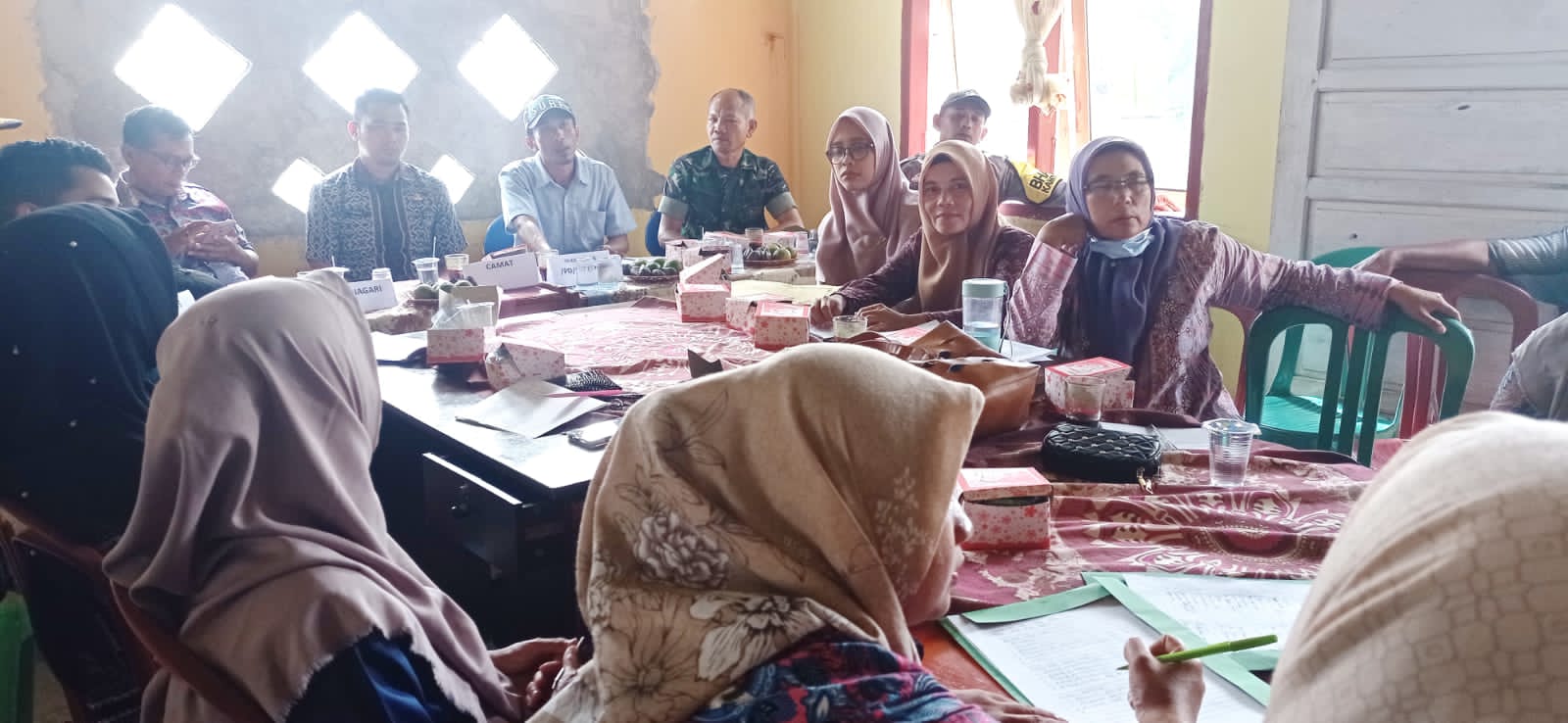 Rembuk Stunting dan Musyawarah Rencana Kerja Pemerintah TA 2023 dan DU RKP TA 2024 Nagari Bukit Buai