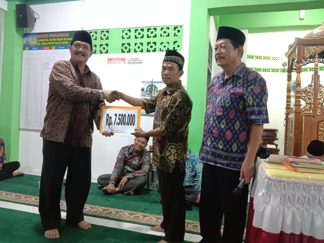 Kunjungan Tim Safari Ramadhan ke Mesjid Jannatul Ma’wa Nagari Pasar Tapan