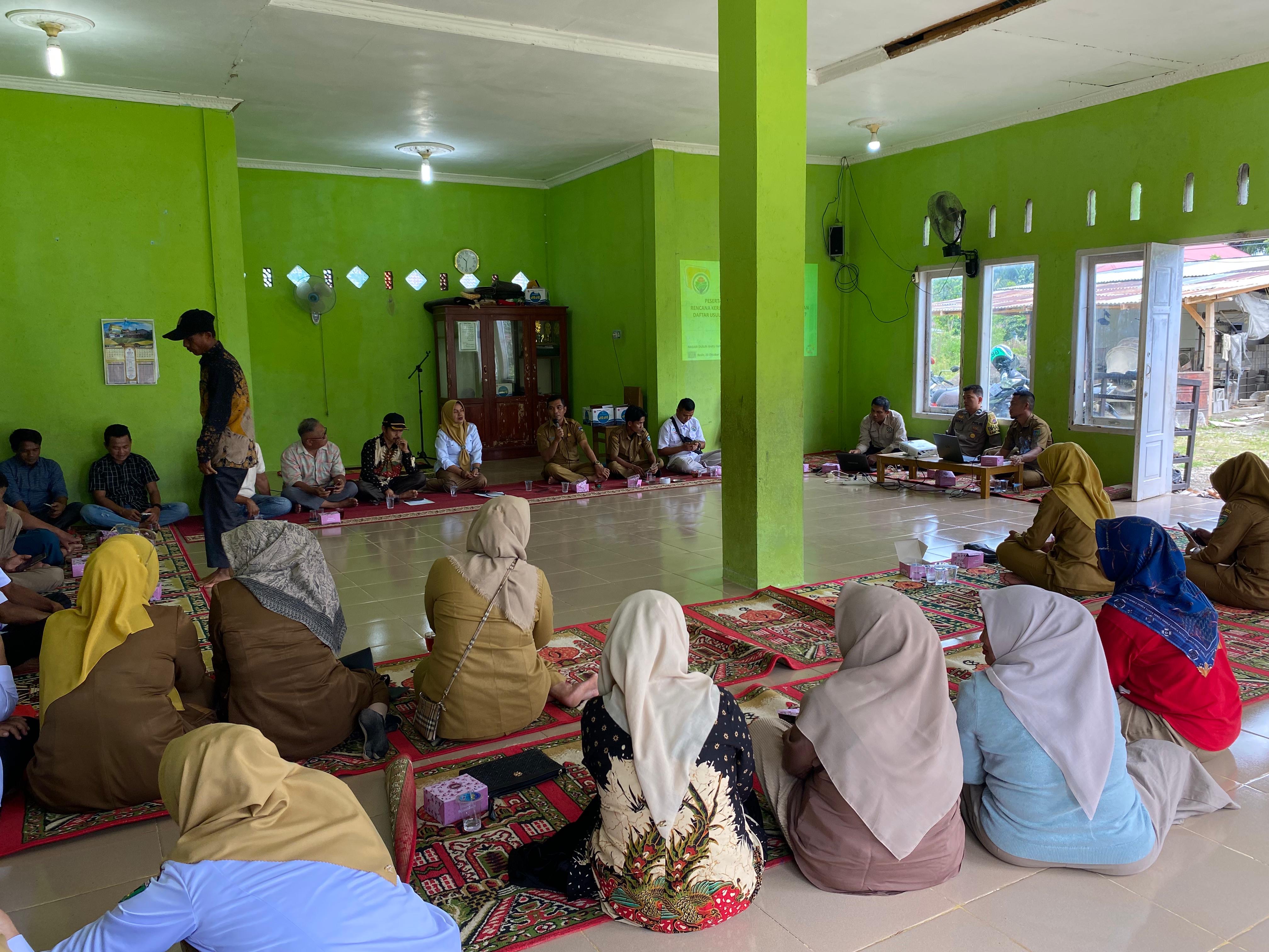 Musnag RKP 2026 dan DU RKP 2027 di Nagari Dusun Baru Tapan