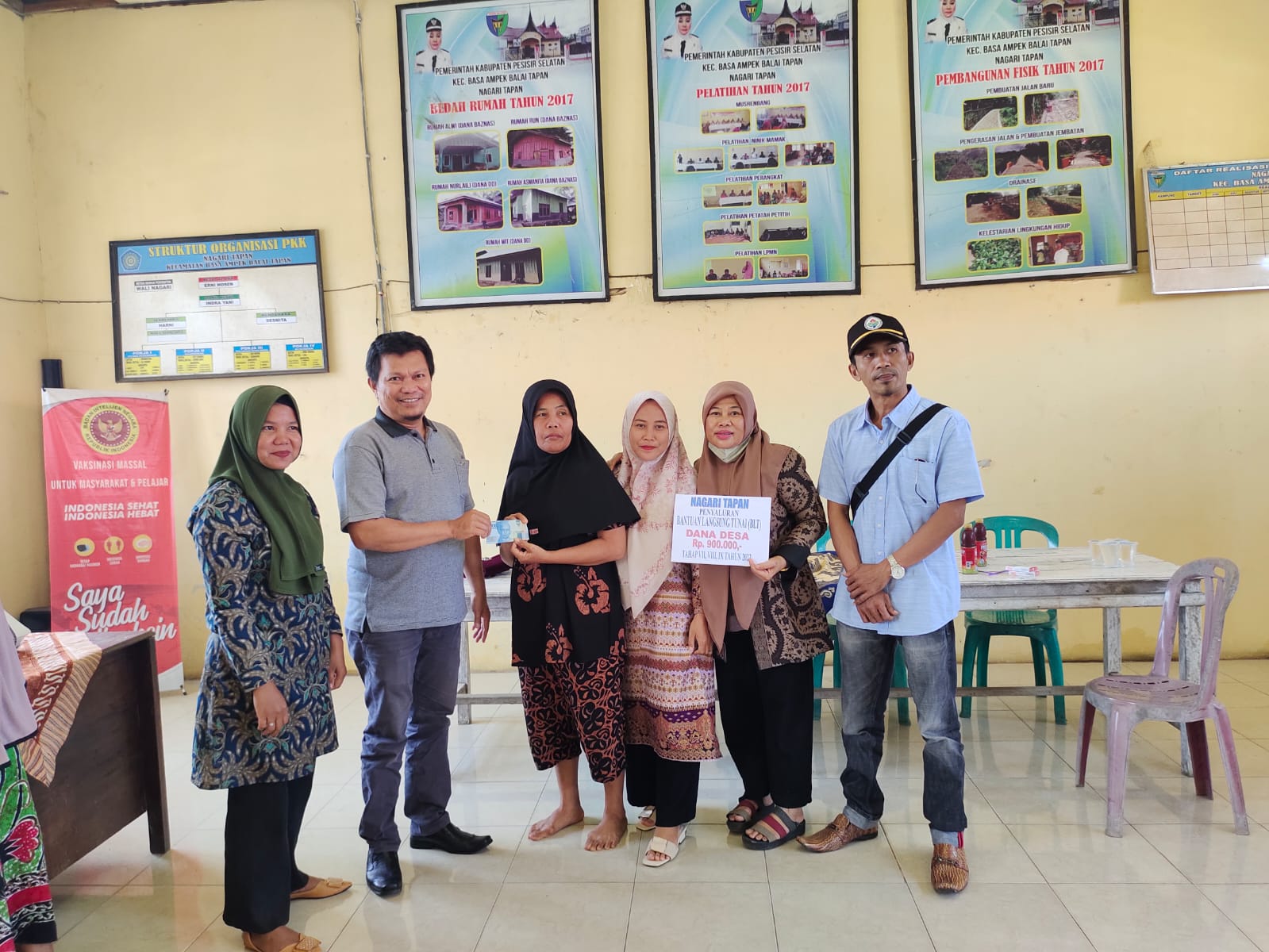 Penyaluran BLT Dana Desa Di Nagari Tapan