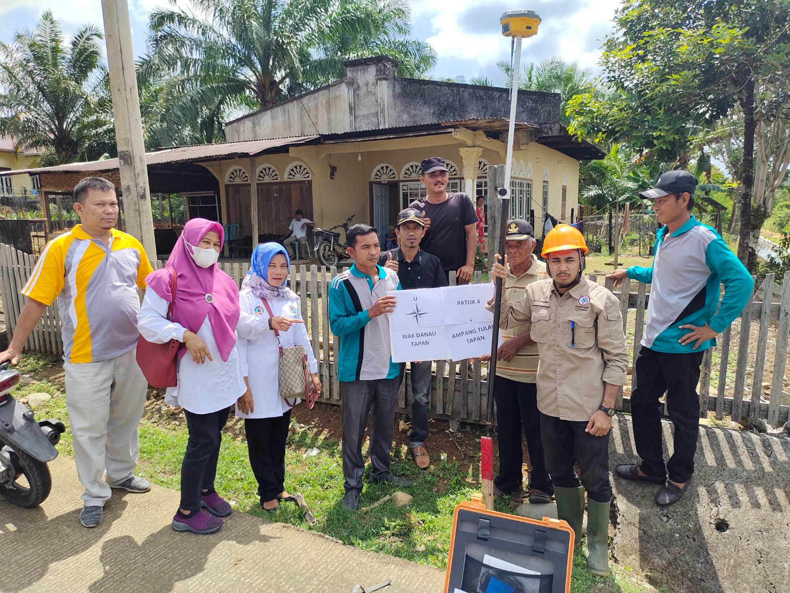 Peninjauan Batas Nagari Riak Danau Tapan