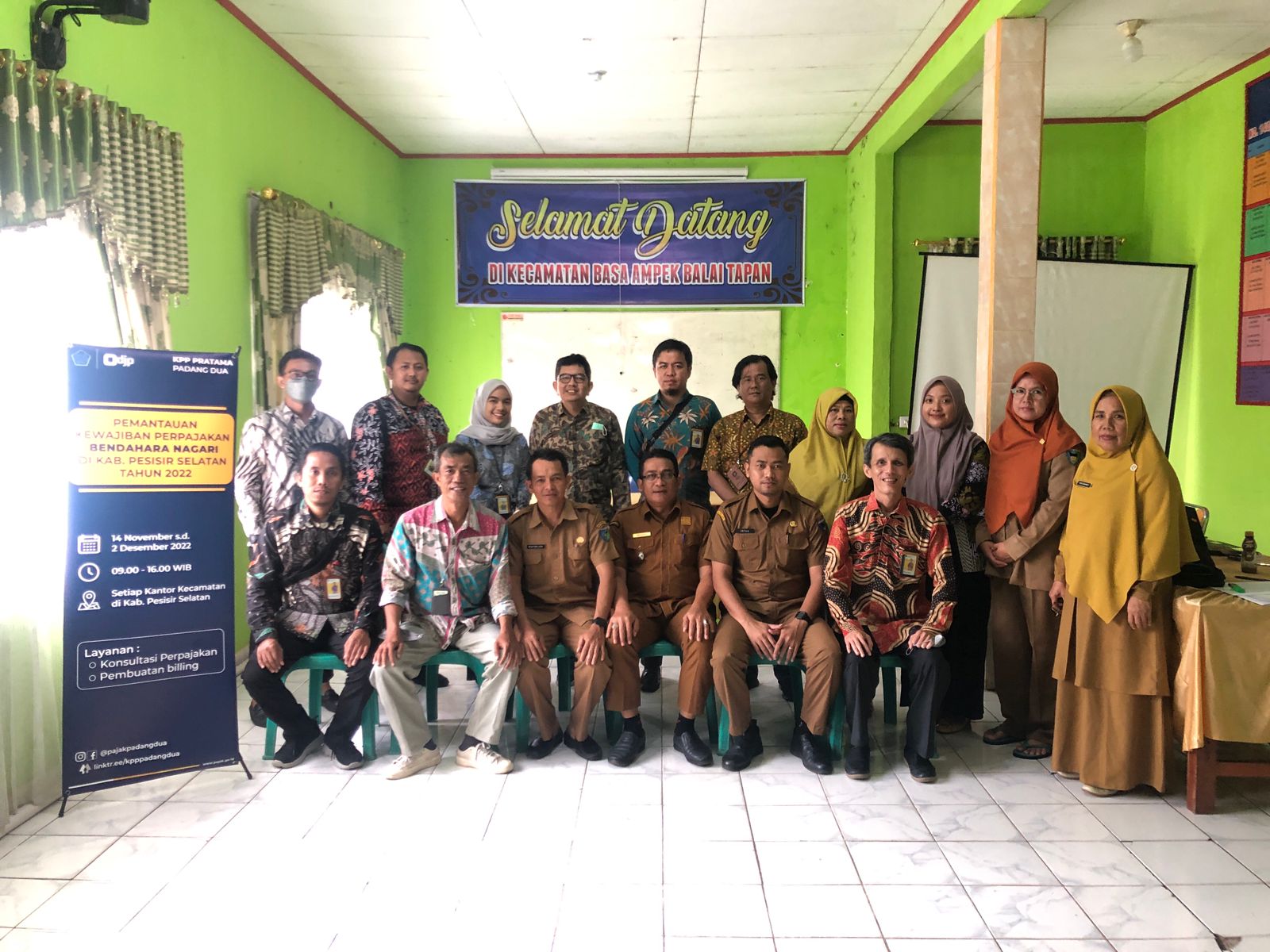 Pelaksanaan Kegiatan Pemantauan  dan Pendampingan  Pemenuhan Kewajiban Perpajakan Bendahara Nagari T