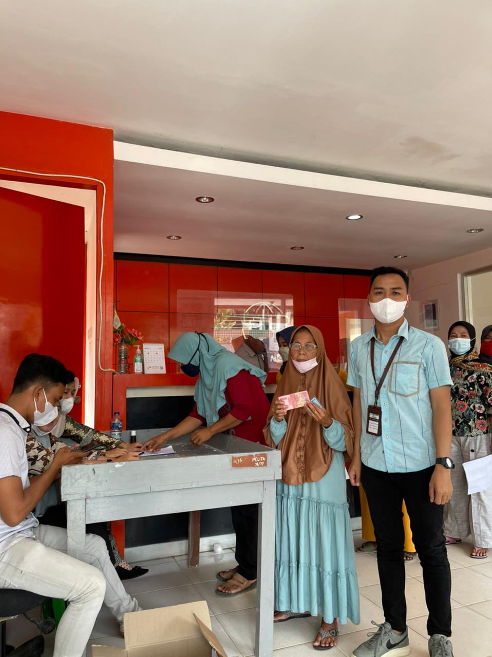 Penyaluran BLT BBM Tahap 1Kecamatan Basa Ampek Balai Tapan