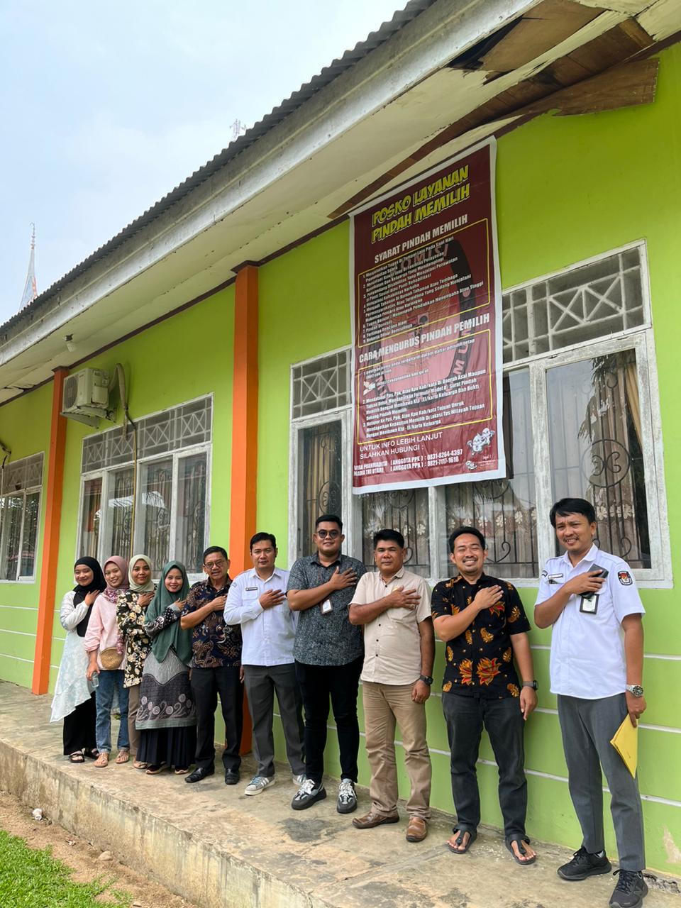 Kunjungan KPU Kabupaten Pesisir Selatan ke Kecamatan Basa Ampek Balai Tapan