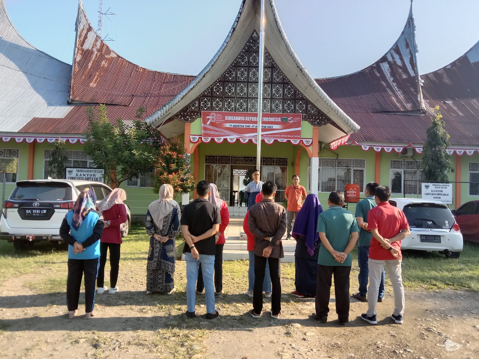 Apel Pagi  di hari Jumat 4 Agustus 2023 Kecamatan Basa Ampek Balai Tapan