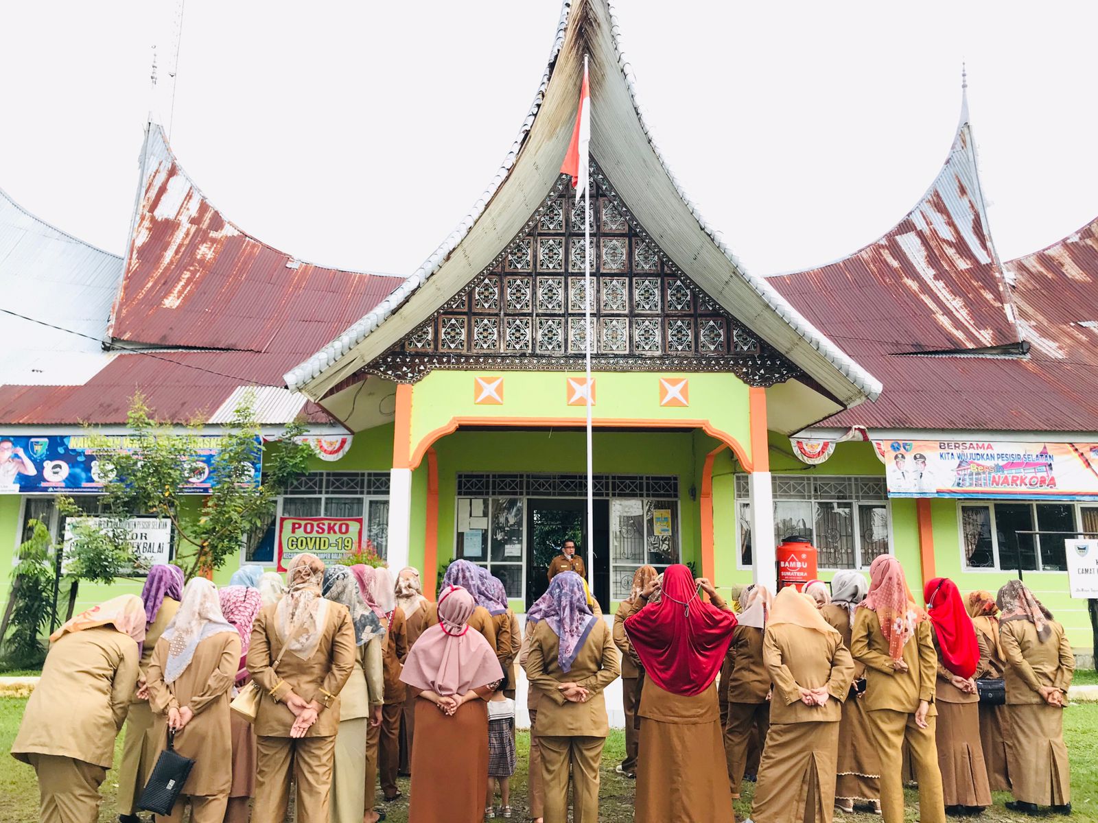 Apel Pagi Gabungan bulan November 2021 Kecamatan Basa Ampek Balai Tapan