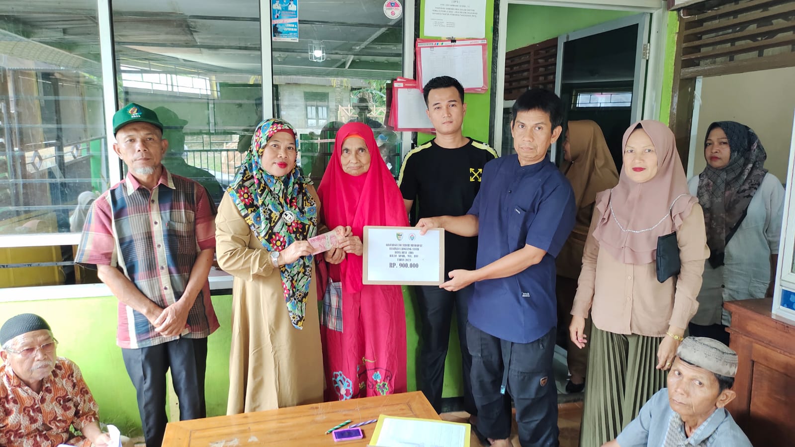 Penyaluran BLT DD Bulan April-Juni 2023 Nagari Batang Arah Tapan