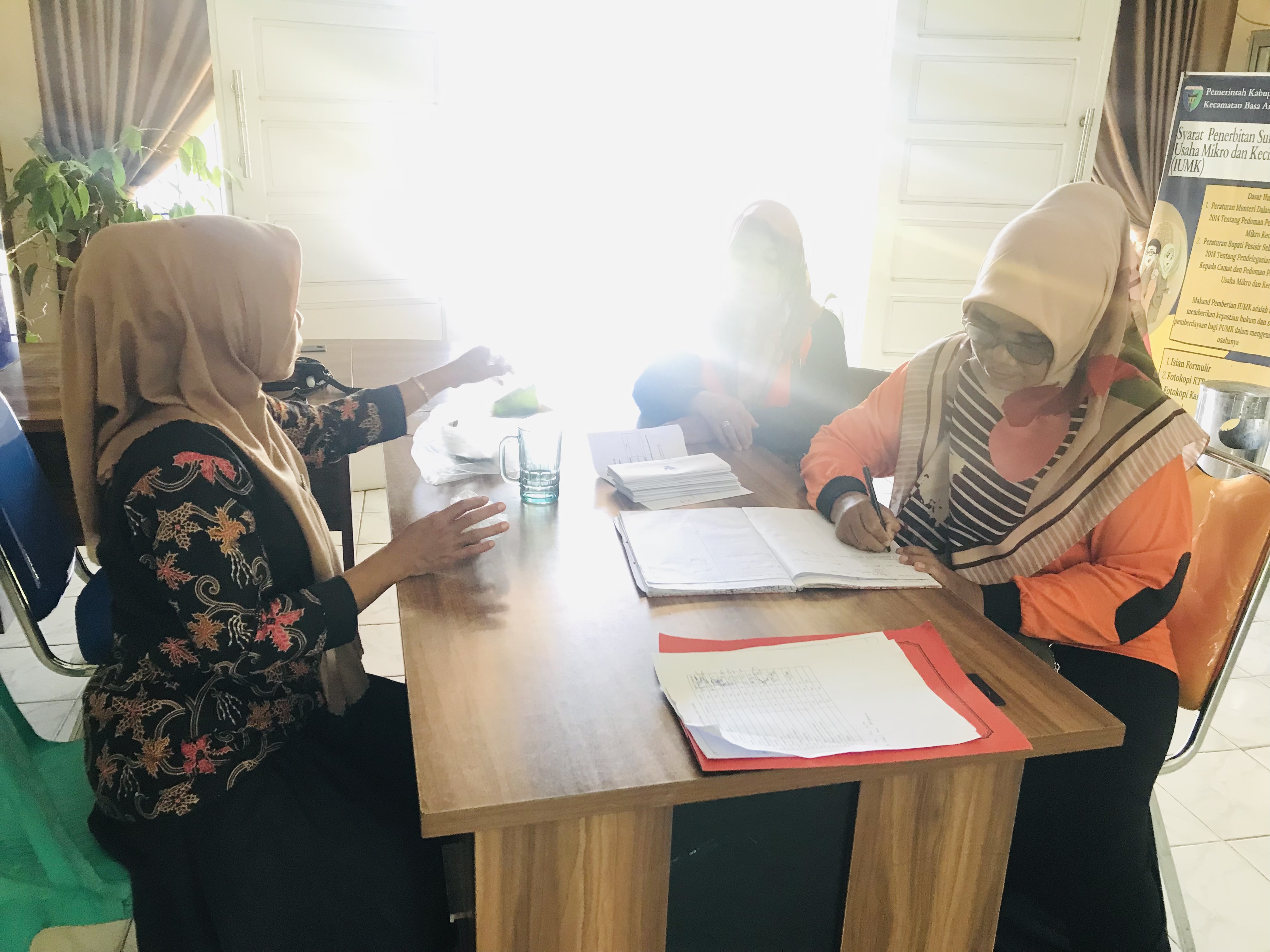 Kunjungan BPBD Kabupaten Pesisir Selatan Ke Kecamatan Basa Ampek Balai Tapan