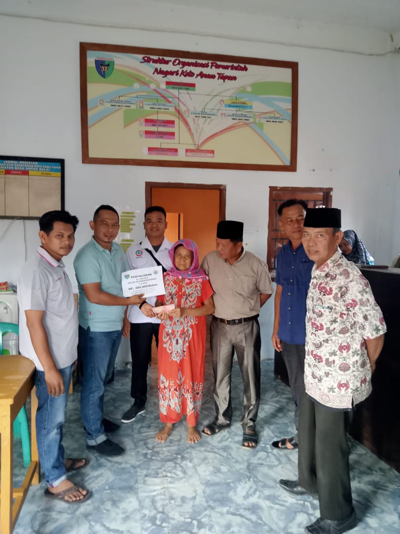 Penyaluran BLT Dana Desa Bulan Oktober - Desember 2023 Nagari Koto Anau Tapan