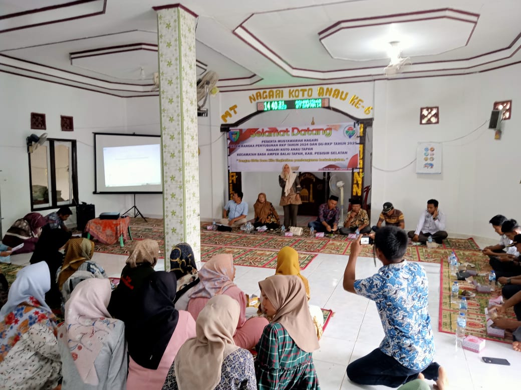 Musnag RKP dan DU RKP Nagari Koto Anau Tapan