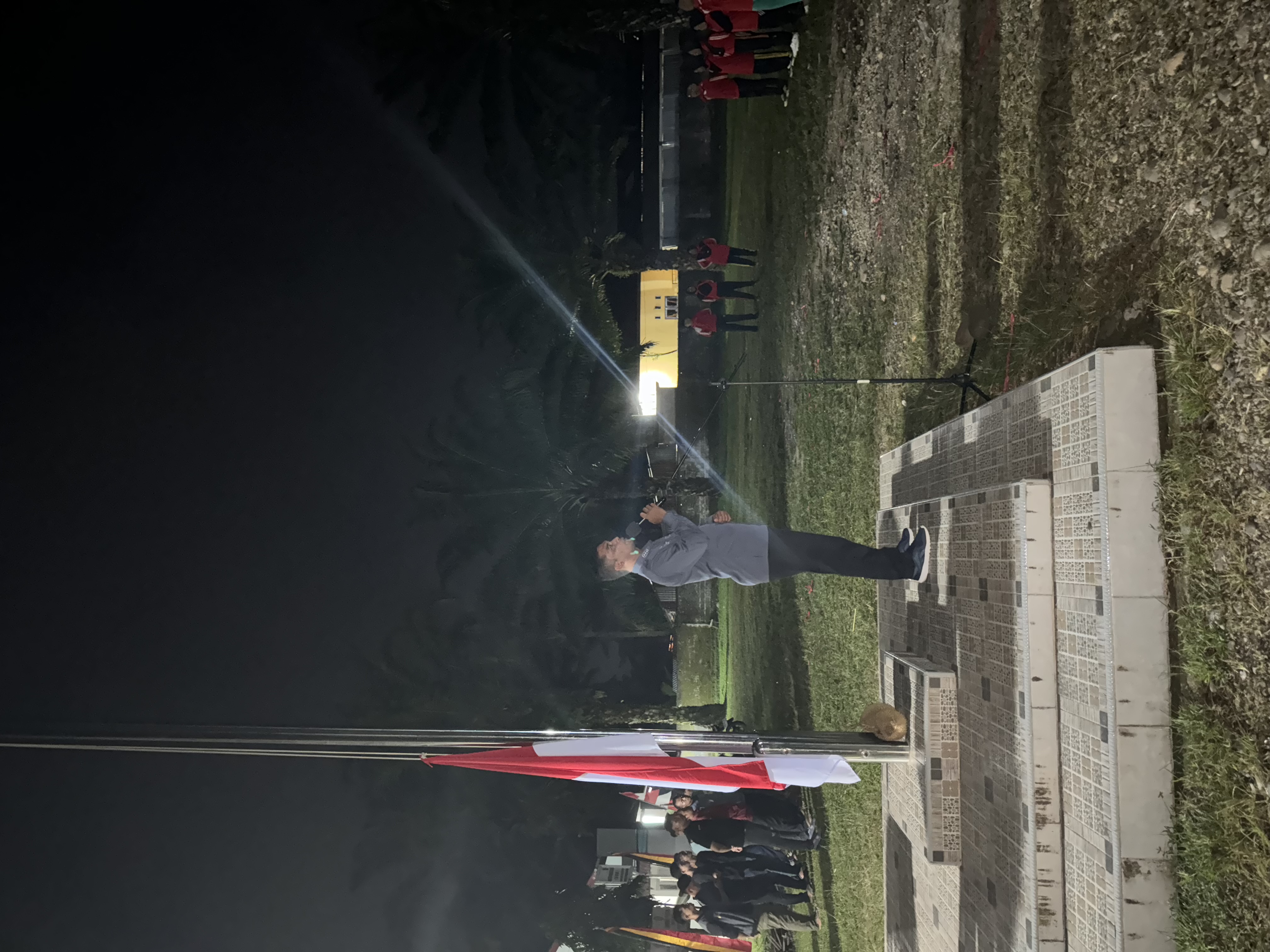 Malam Pengukuhan Anggota Paskibra Kecamatan Basa Ampek Balai Tapan