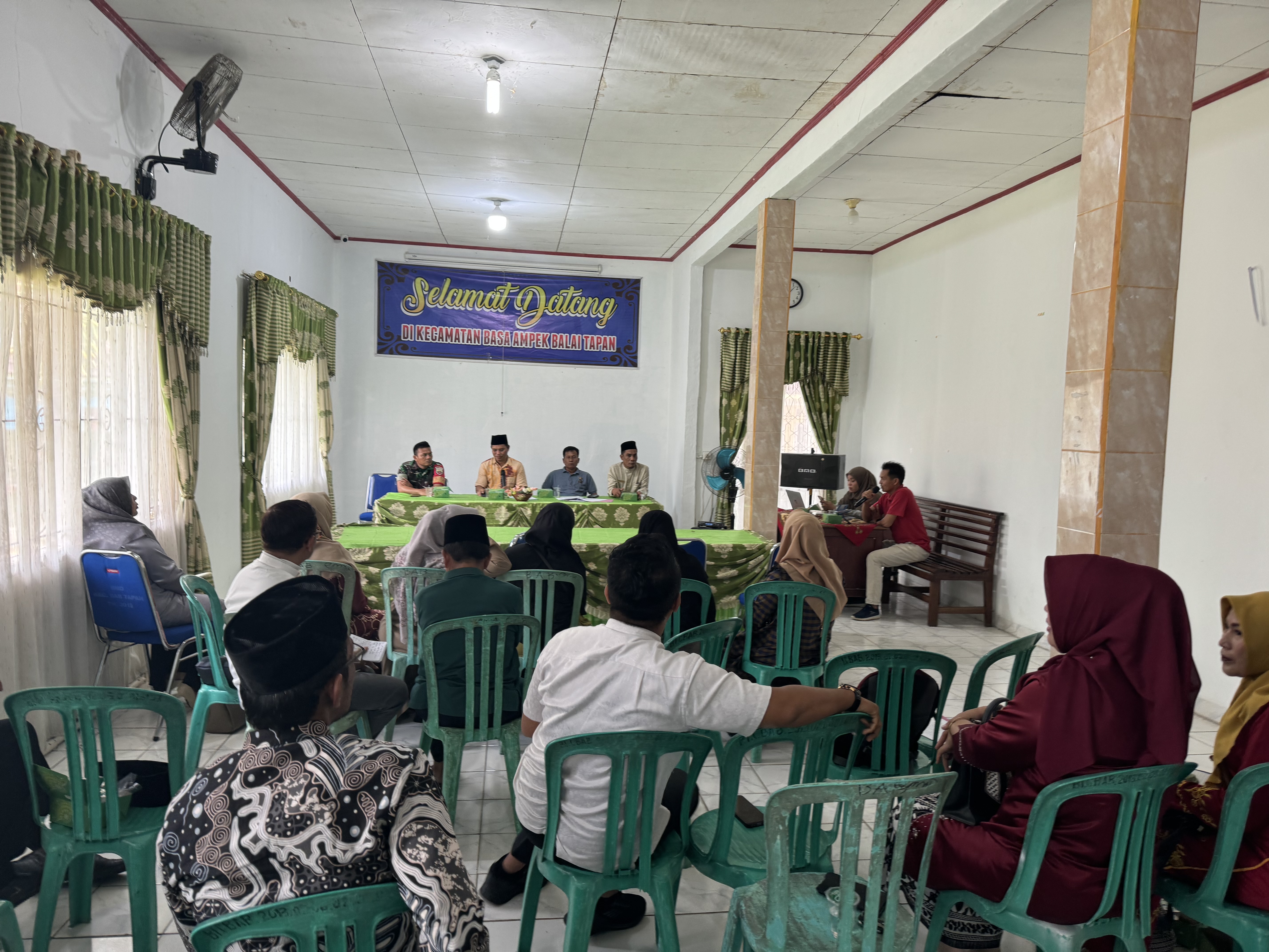 Rapat Panitia MTQ Nasional ke -41 Tahun 2024 Kecamatan Basa Ampek Balai Tapan