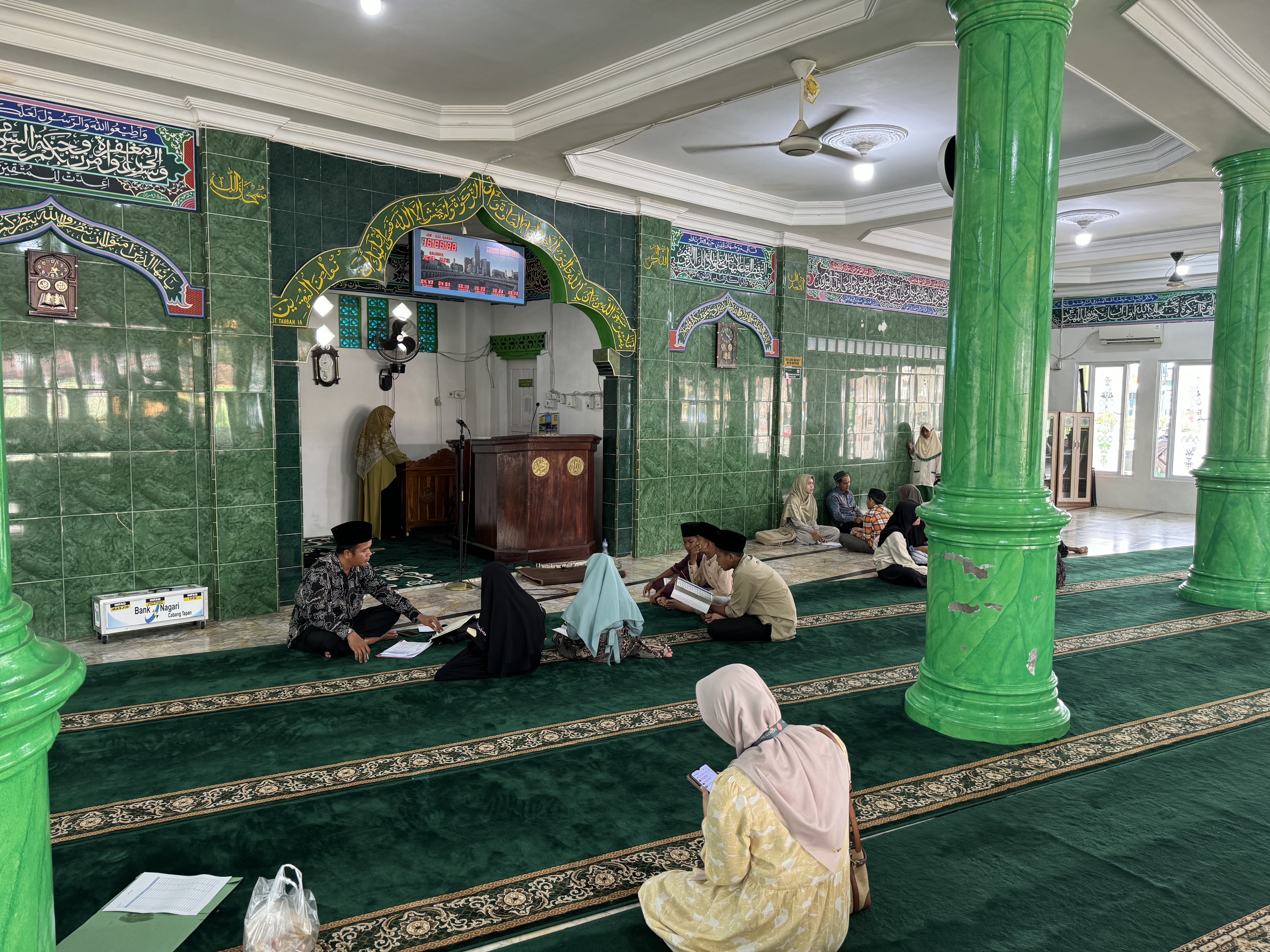 Seleksi Khafilah Kecamatan Basa Ampek Balai Tapan MTQ ke 41 Tingkat Kabupaten Pesisir Selatan