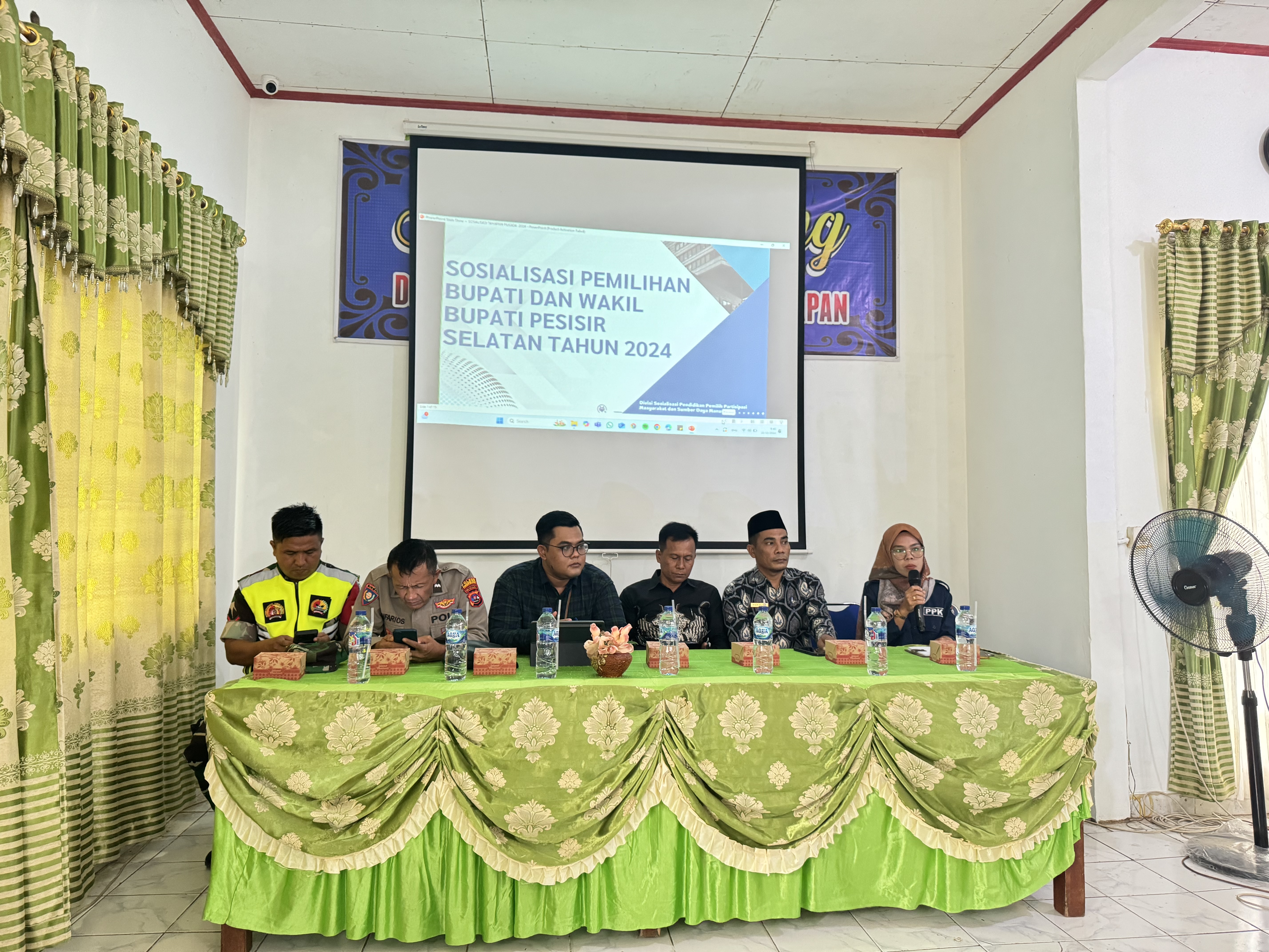 Sosialisasi Pemilihan Bupati dan Wakil Bupati Pesisir Selatan