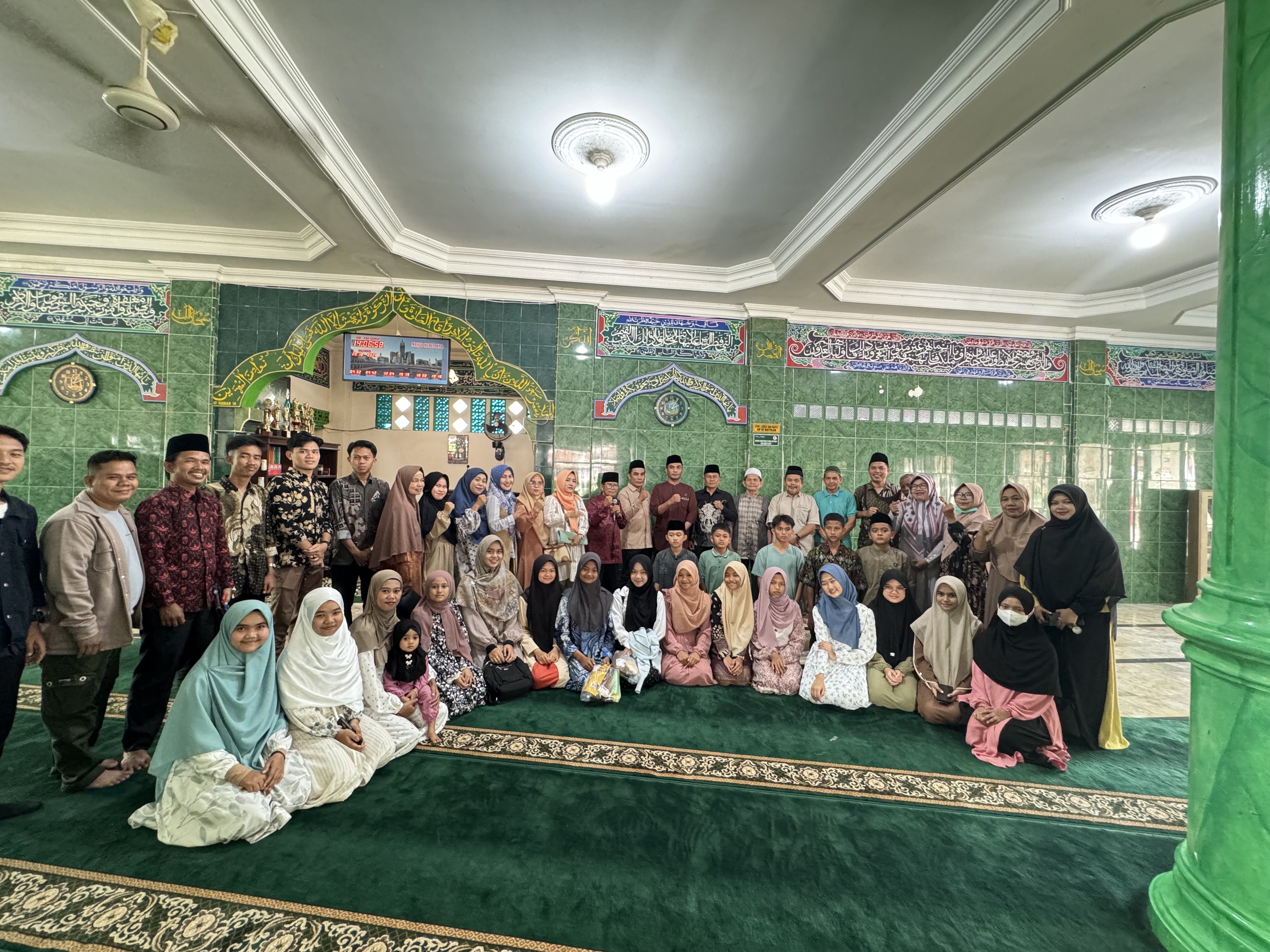 Pengukuhan dan Pelepasan Khafilah MTQ Kecamatan Basa Ampek Balai Tapan yang Ke -41 Tingkat Kabupaten