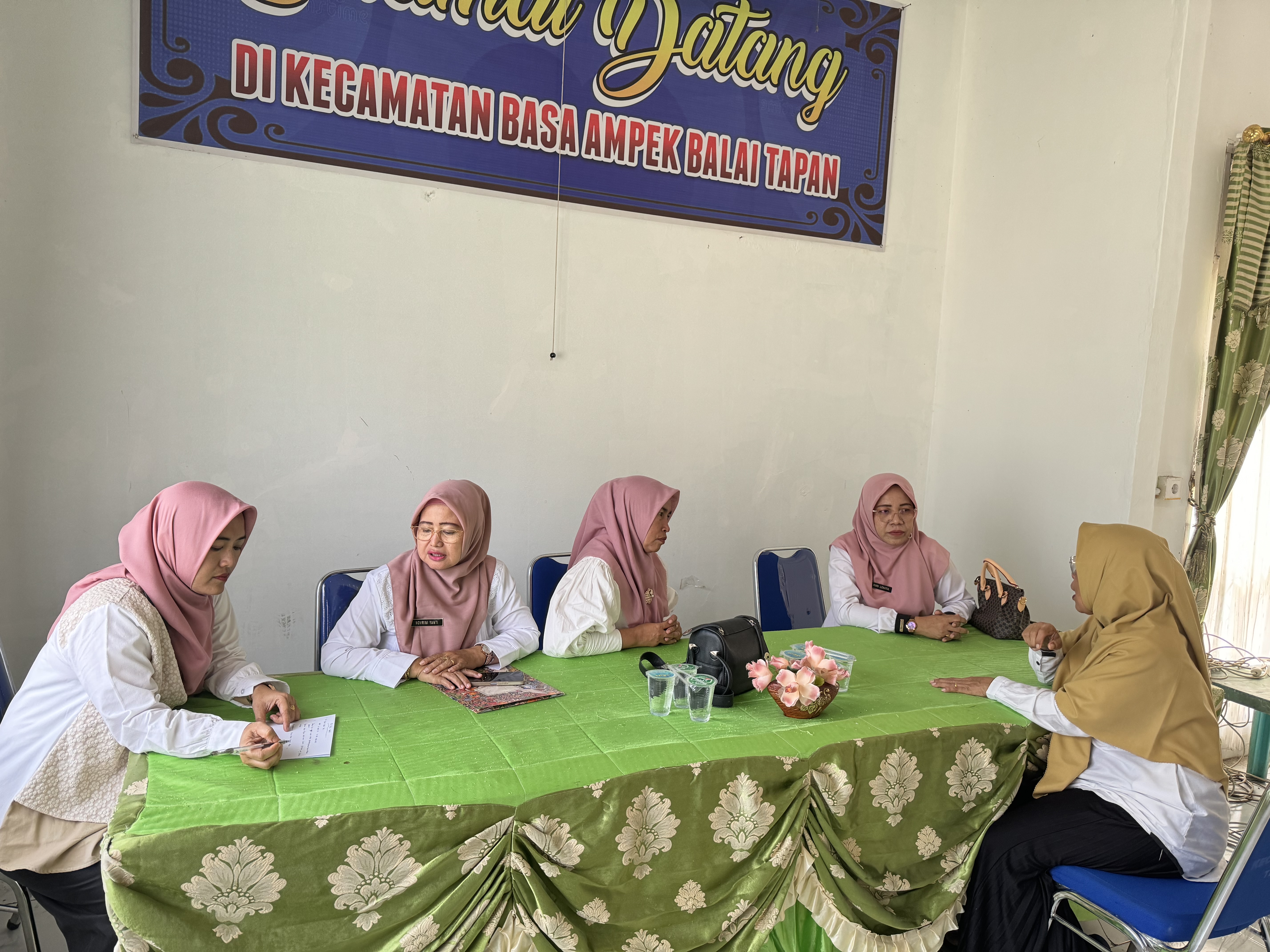 Kunjungan dari Dinas Sosial Pemberdayaan Perempuan dan Perlindungan Anak Kab. Pesisir Selataan