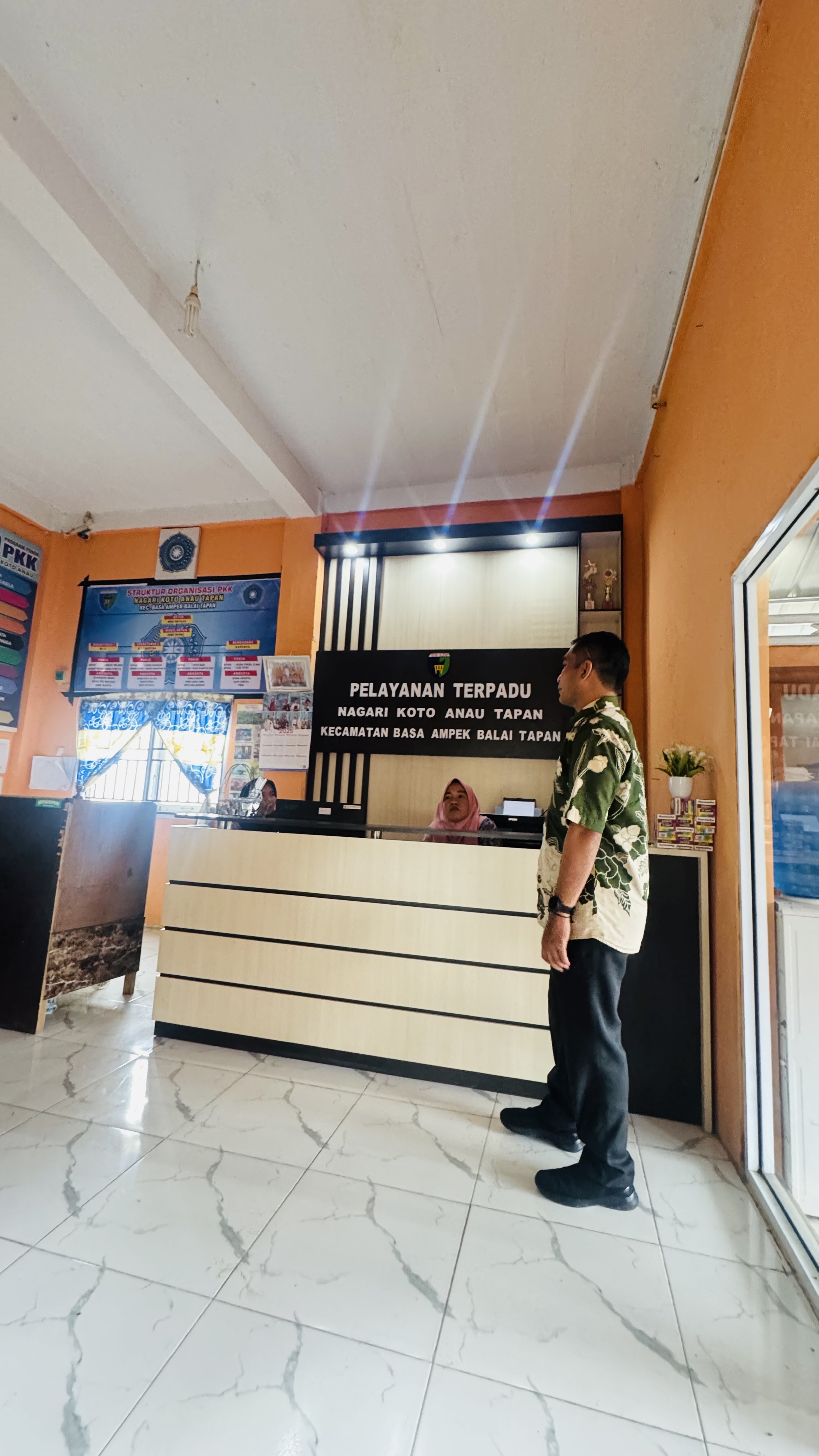 Camat Basa Ampek Balai Tapa Melakukan Kunjungan Ke Nagari Koto Anau Tapan