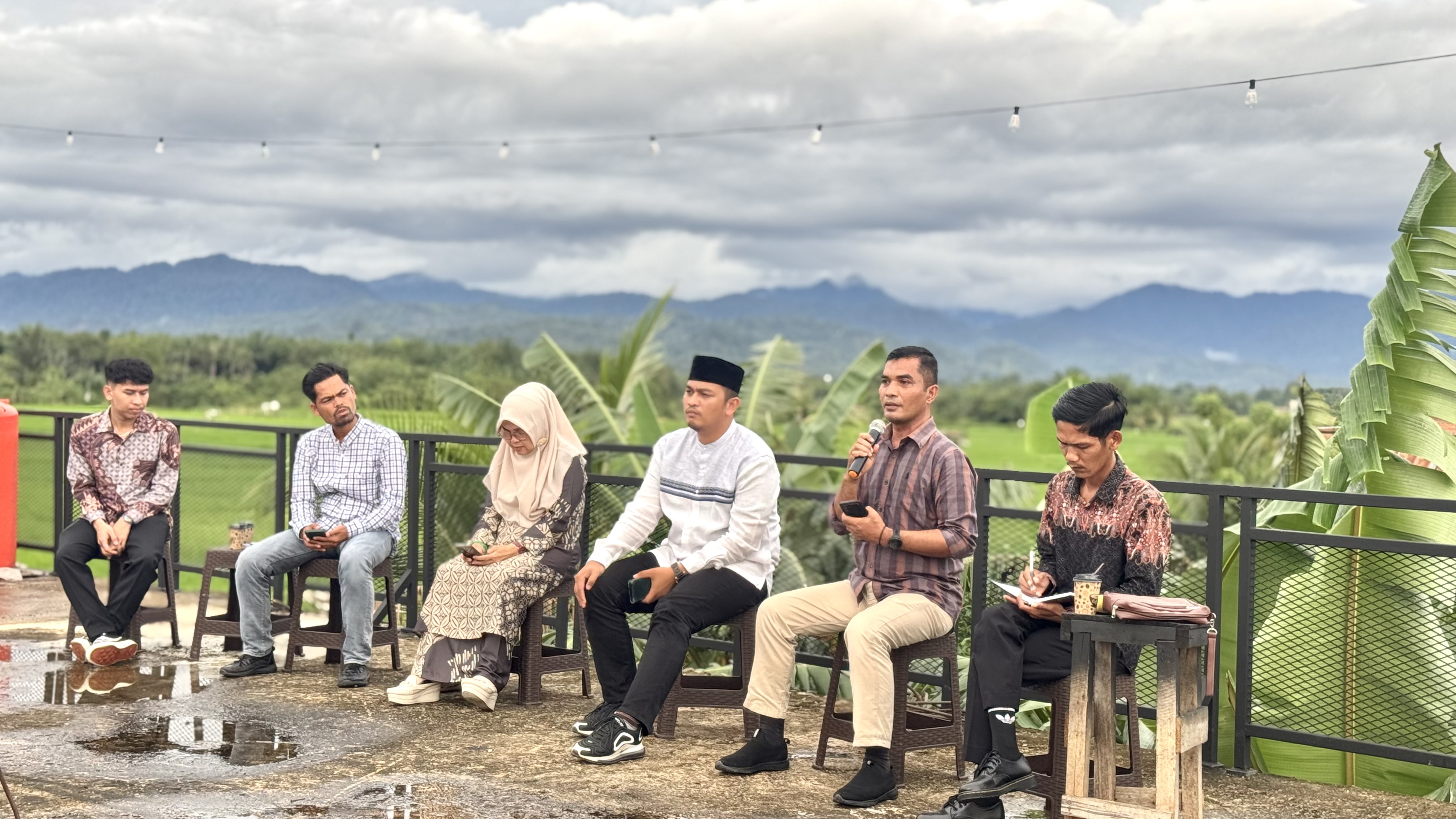 Camat Basa Ampek Balai Tapan melakukan Bincang Bincang Santai Bersama IMASTA