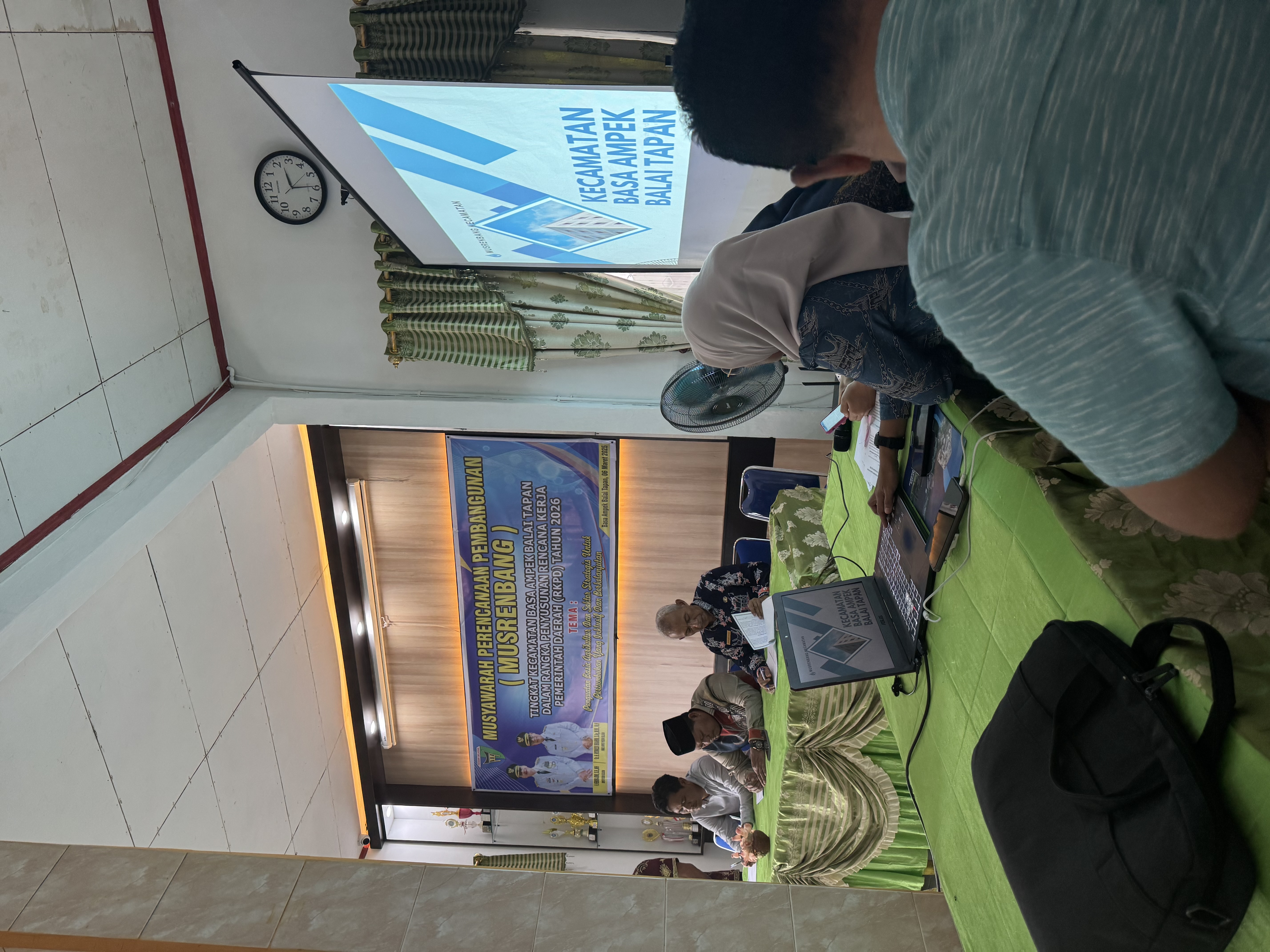 Musrenbang RKPD Tahun 2026 Tingkat Kecamatan Basa Ampek Balai Tapan