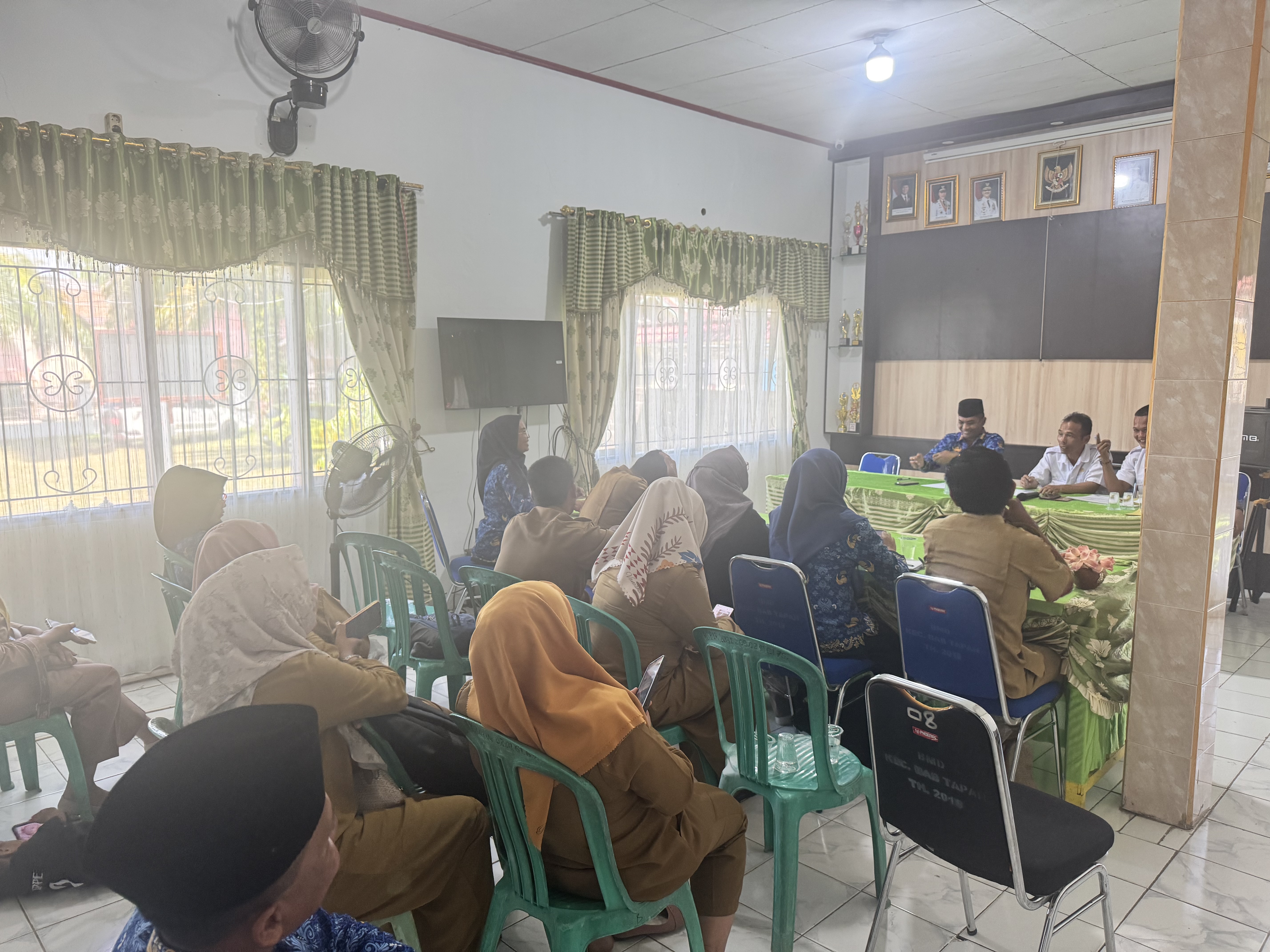 Rapat Koordinasi Bersama BKAN dan Pemerintah Nagari Se Kecamatan Basa Ampek Balai Tapan