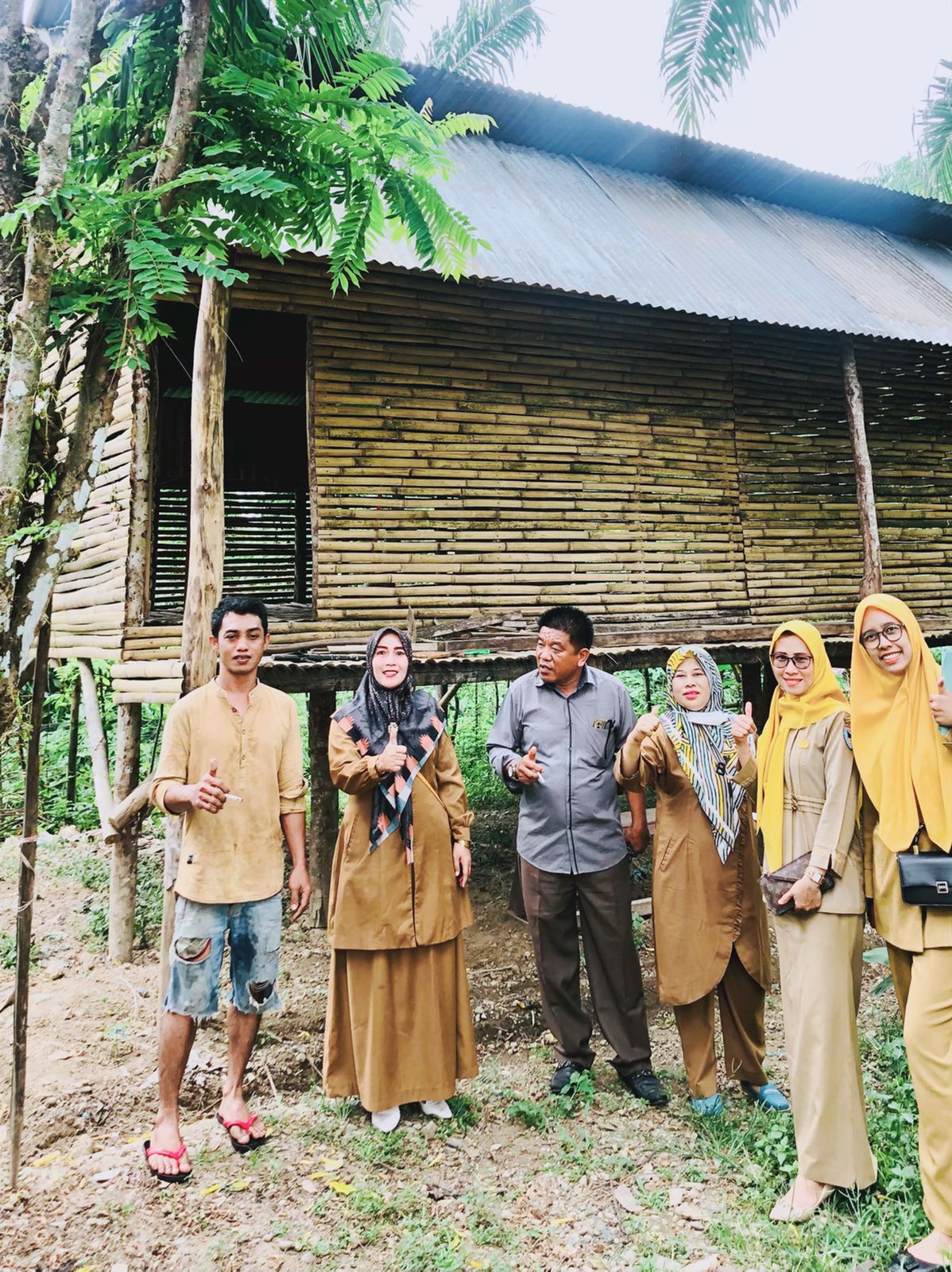 Monitoring dan Evaluasi Pengawasan Penggunaan Dana Desa Nagari Tanjung Pondok Tapan Triwulan II T.A 