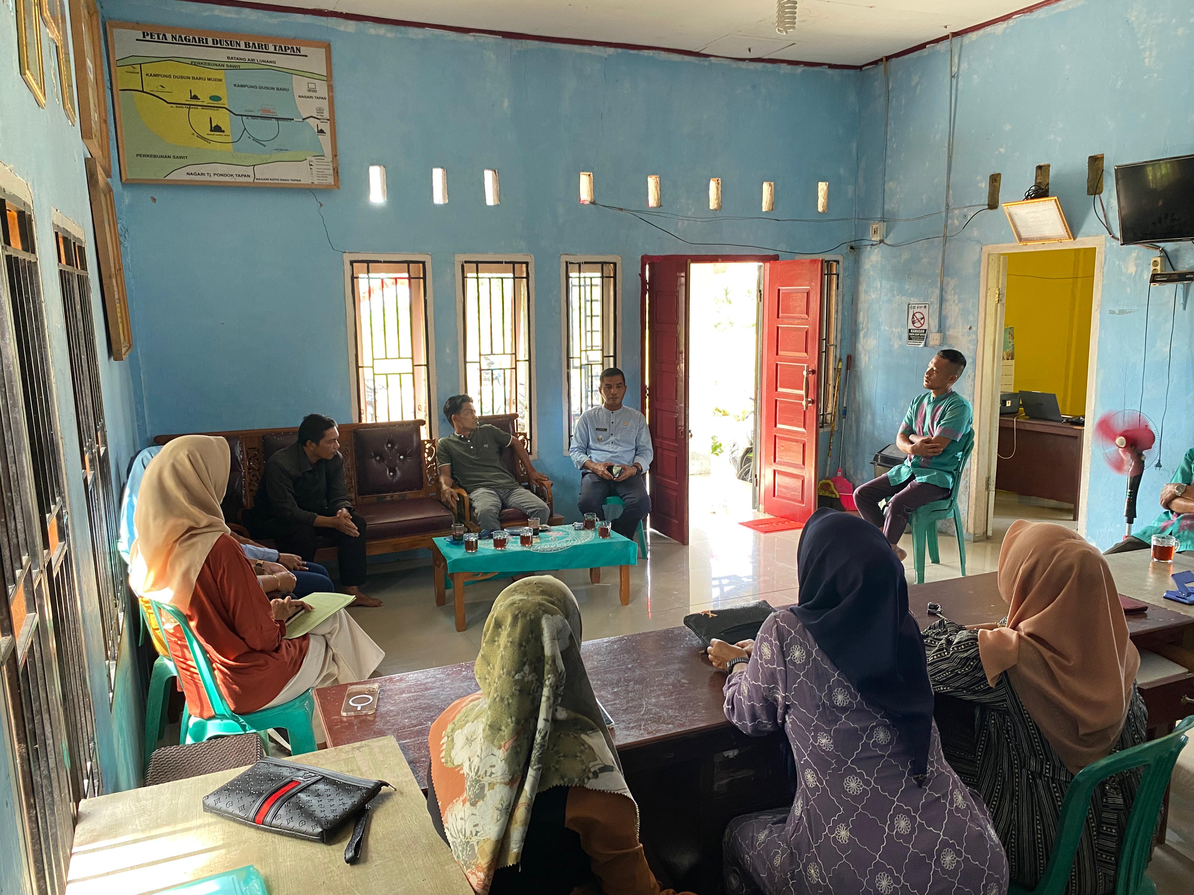 Monitoring dan Evaluasi Penggunaan DD di Nagari Dusun Baru Tapan