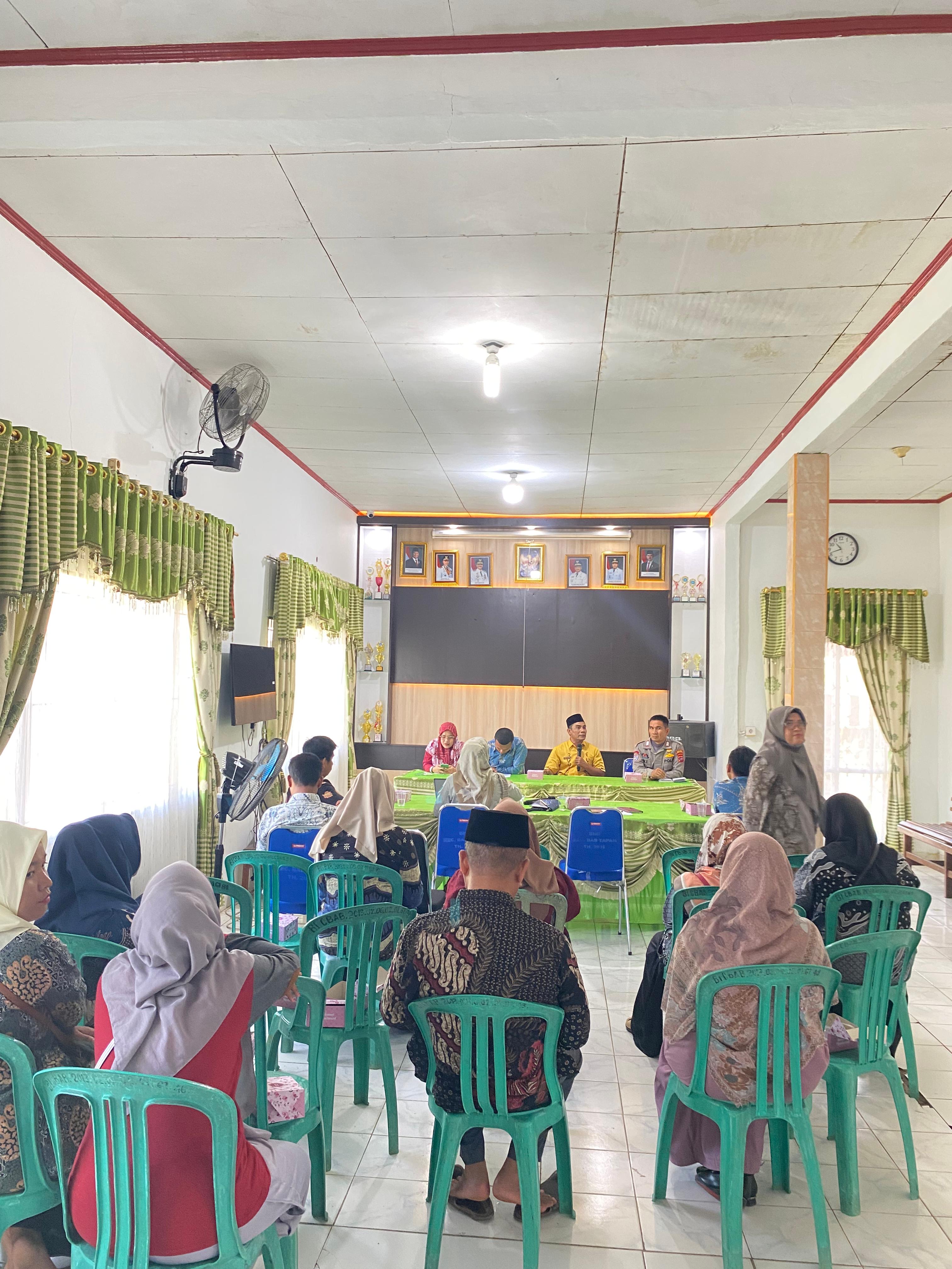 Rapat Persiapan Peringatan Hari 1 Muharram di Kecamatan Basa Ampek Balai Tapan