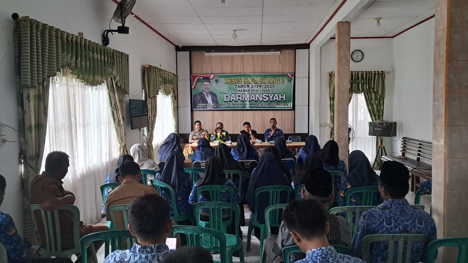 Kegiatan Reses Ketua DPRD Kabupaten Pesisir Selatan