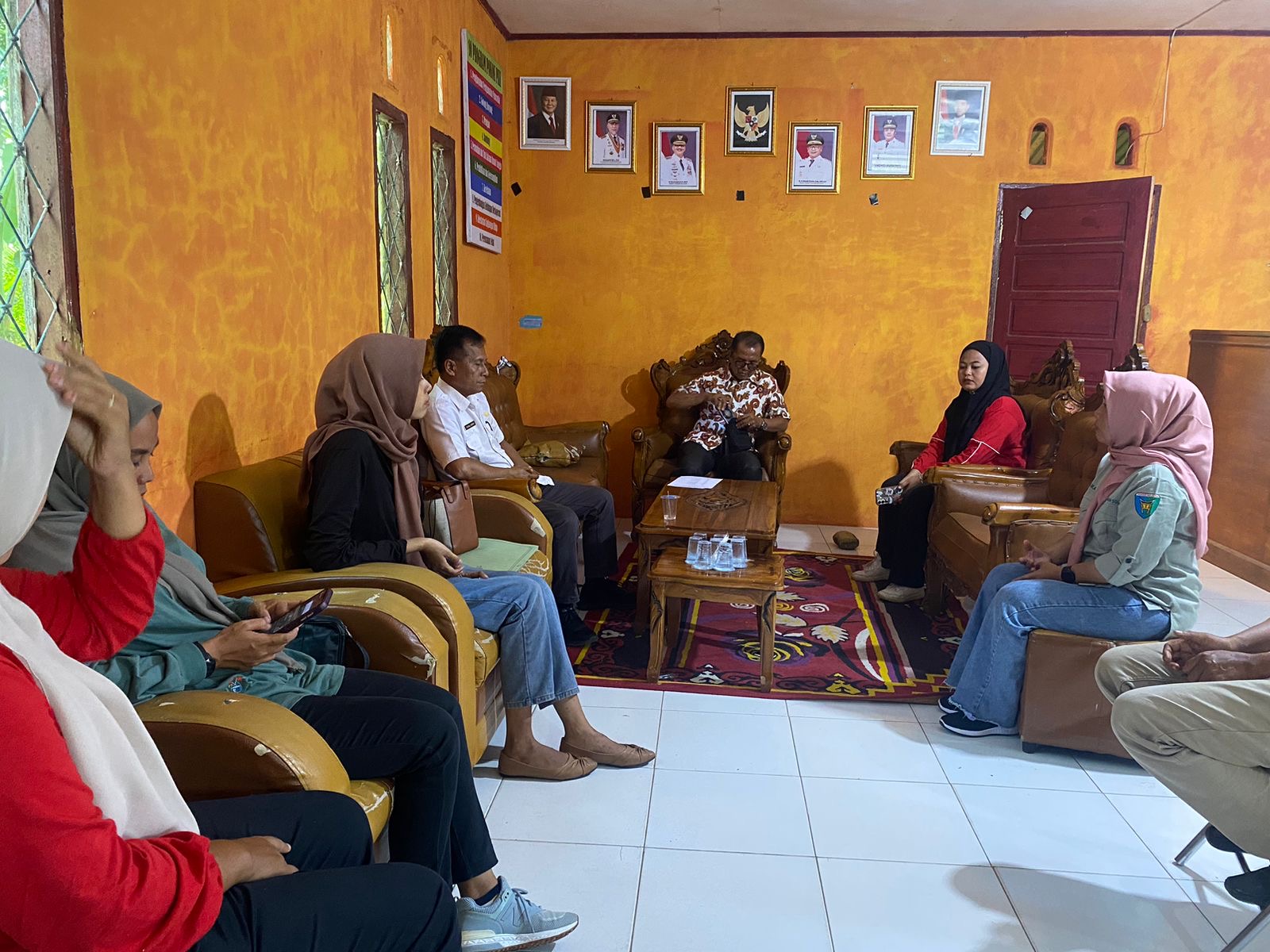 Monitoring dan Evaluasi DD Tahap I di Nagari Ampang Tulak Tapan