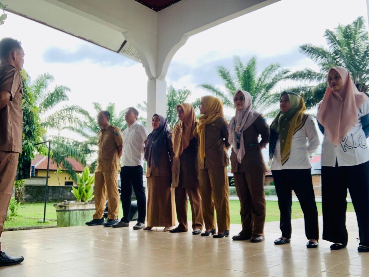 Apel Pagi Pegawai Kantor Kecamatan Basa Ampek Balai Tapan 24 Februari 2025