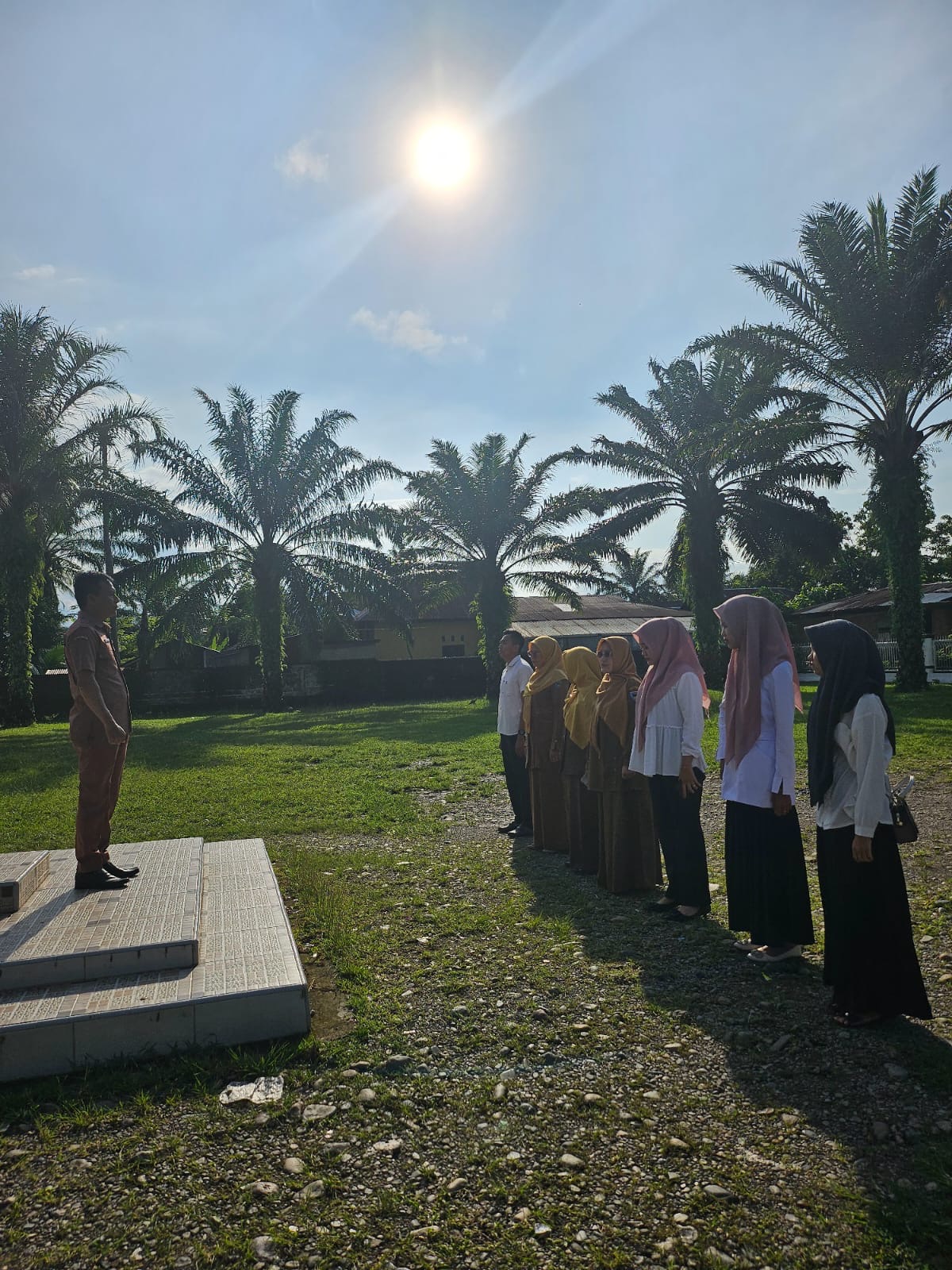 Apel Pagi Pegawai Kantor Camat Senin 07 Oktober 2024