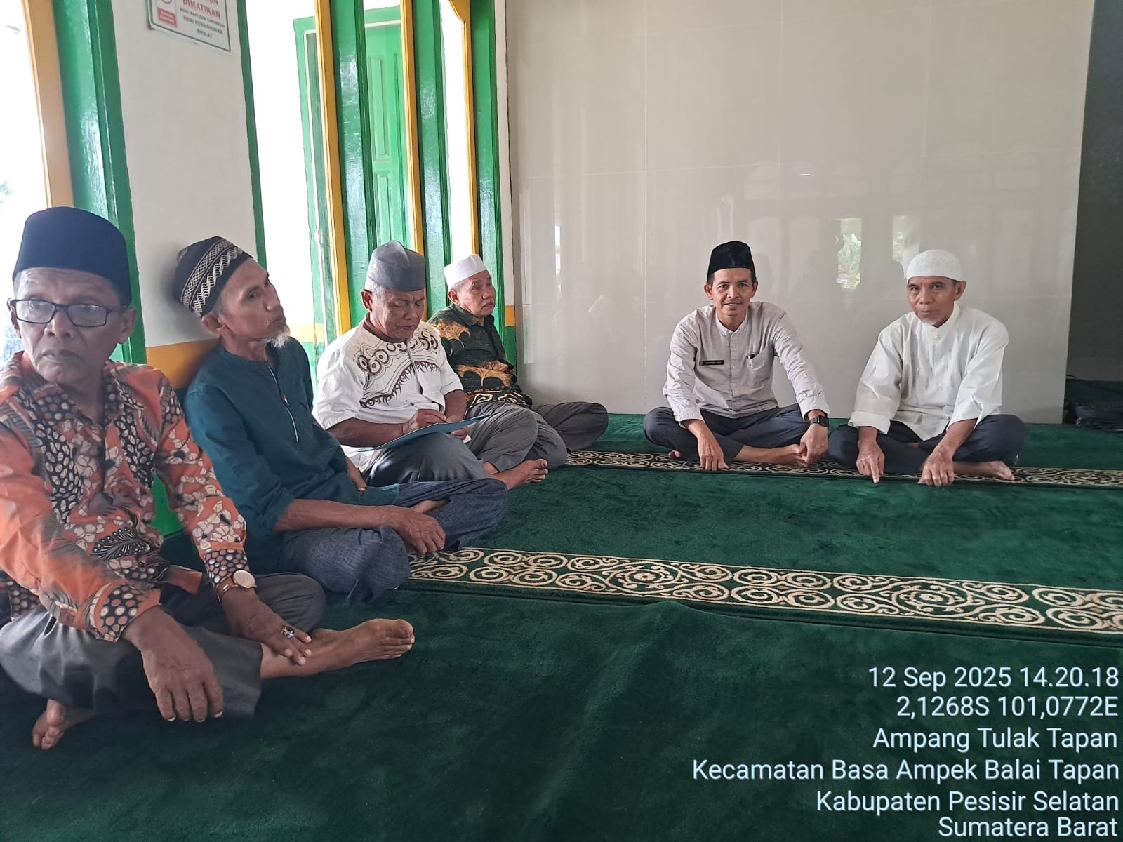 Kasi Trantib Kecamatan Basa Ampek Balai Tapan menghadiri acara Musyawarah Cabang Muhammadiyah Kecama