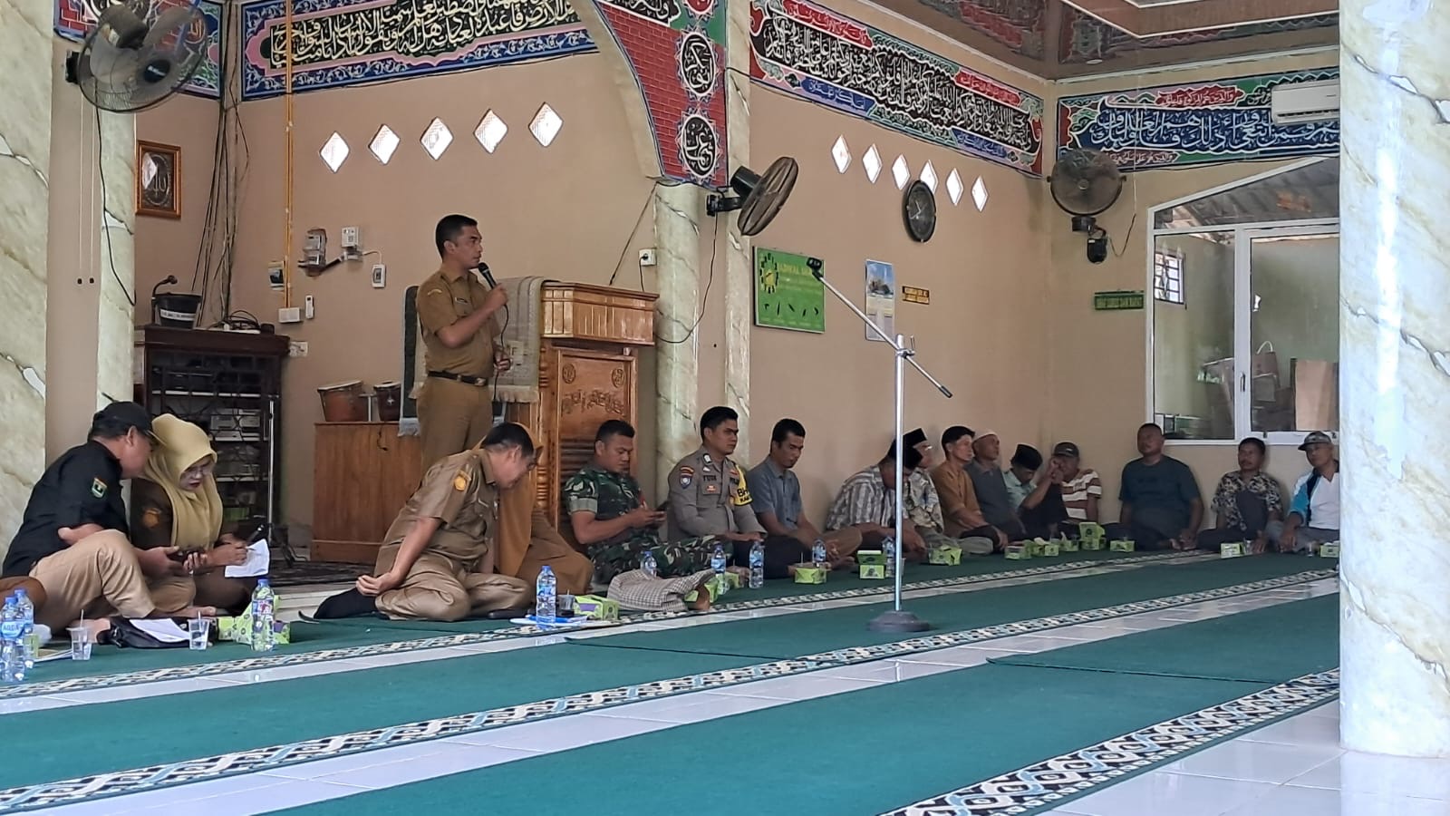 Camat Basa Ampek Balai Tapan menghadiri Acara rapat koordinasi dalam rangka peningkatan ketahanan pa