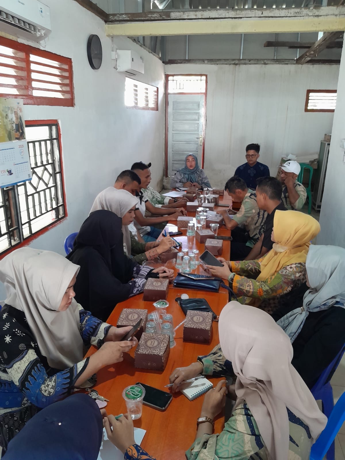 Kasi Ekobang menghadiri rapat pembahasan dan persiapan pembentukan BUMNag dan KMP Nagari Pasar Tapan