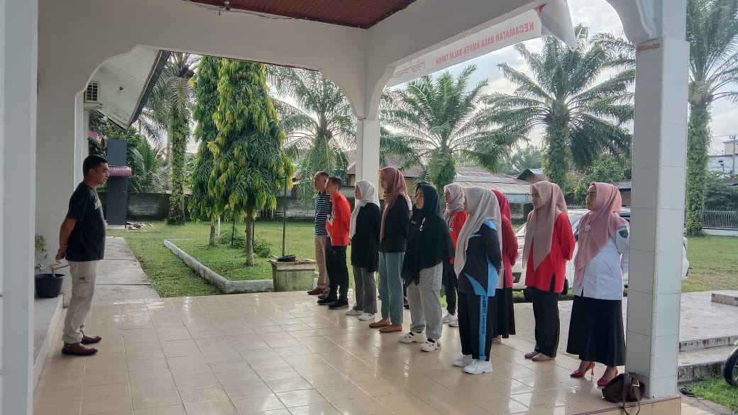 Apel Pagi Pegawai Kantor Kecamatan Basa Ampek Balai Tapan Rabu 24 September 2025