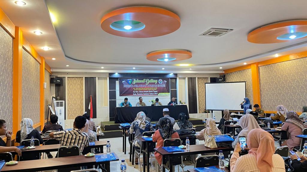 Pelatihan Aplikasi Sipades Nagari se Kecamatan Basa Ampek Balai Tapan